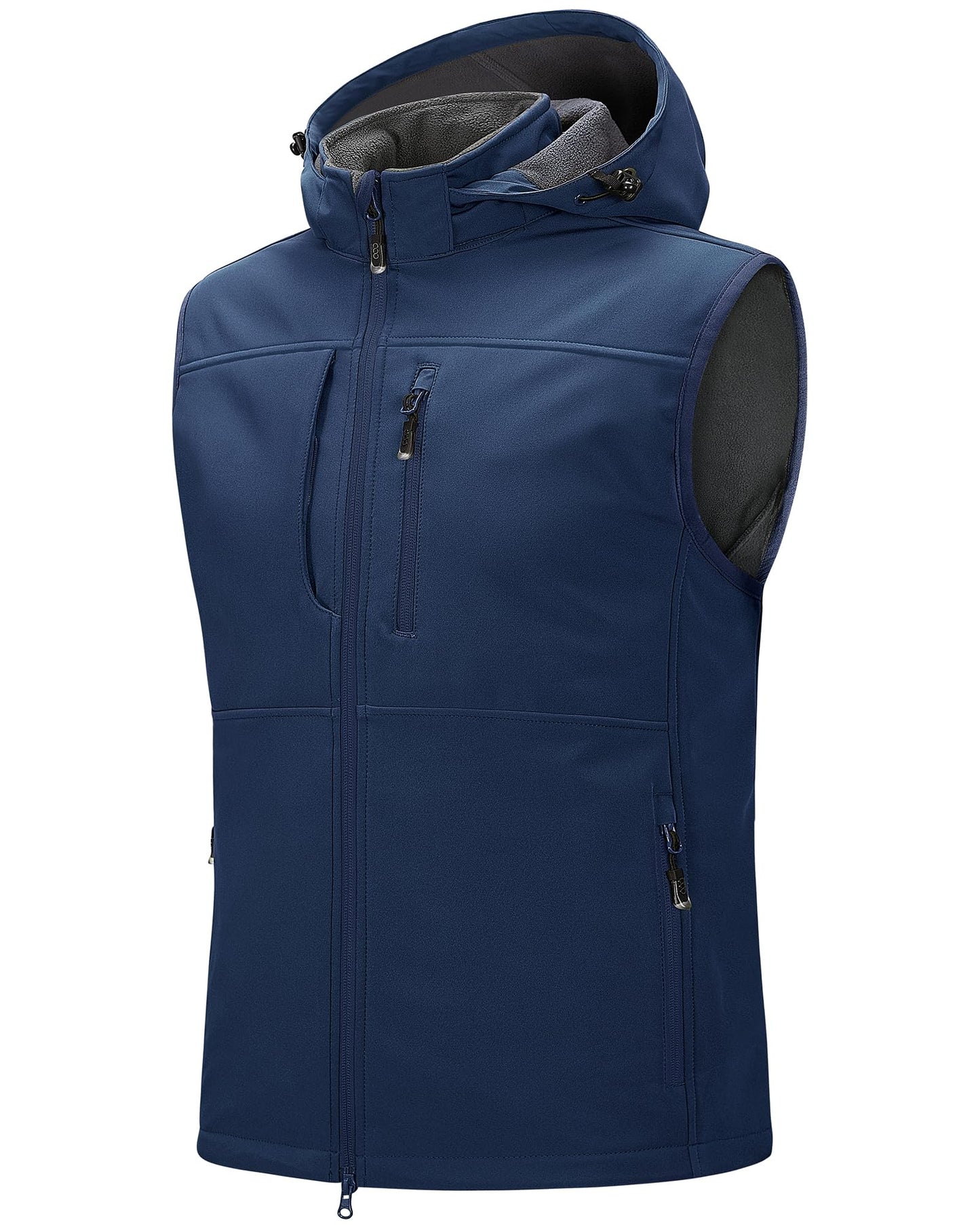 Men’s Outdoor Softshell Vest – Waterproof Sleeveless Jacket
