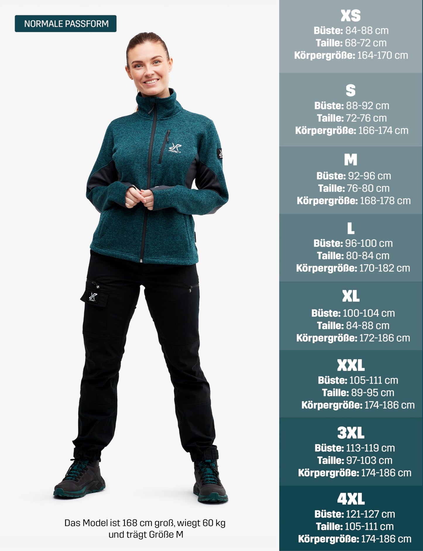 RevolutionRace Women’s Fusion Fleece – Lightweight Outdoor Jacket