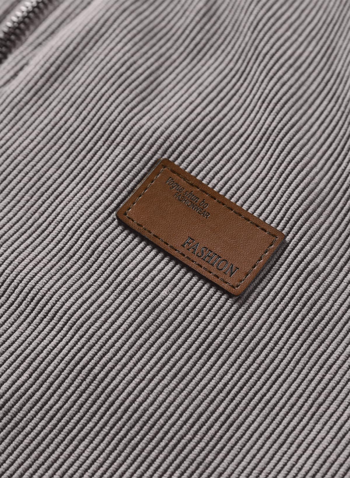 Men’s Corduroy Jacket – Fleece-Lined Winter Coat