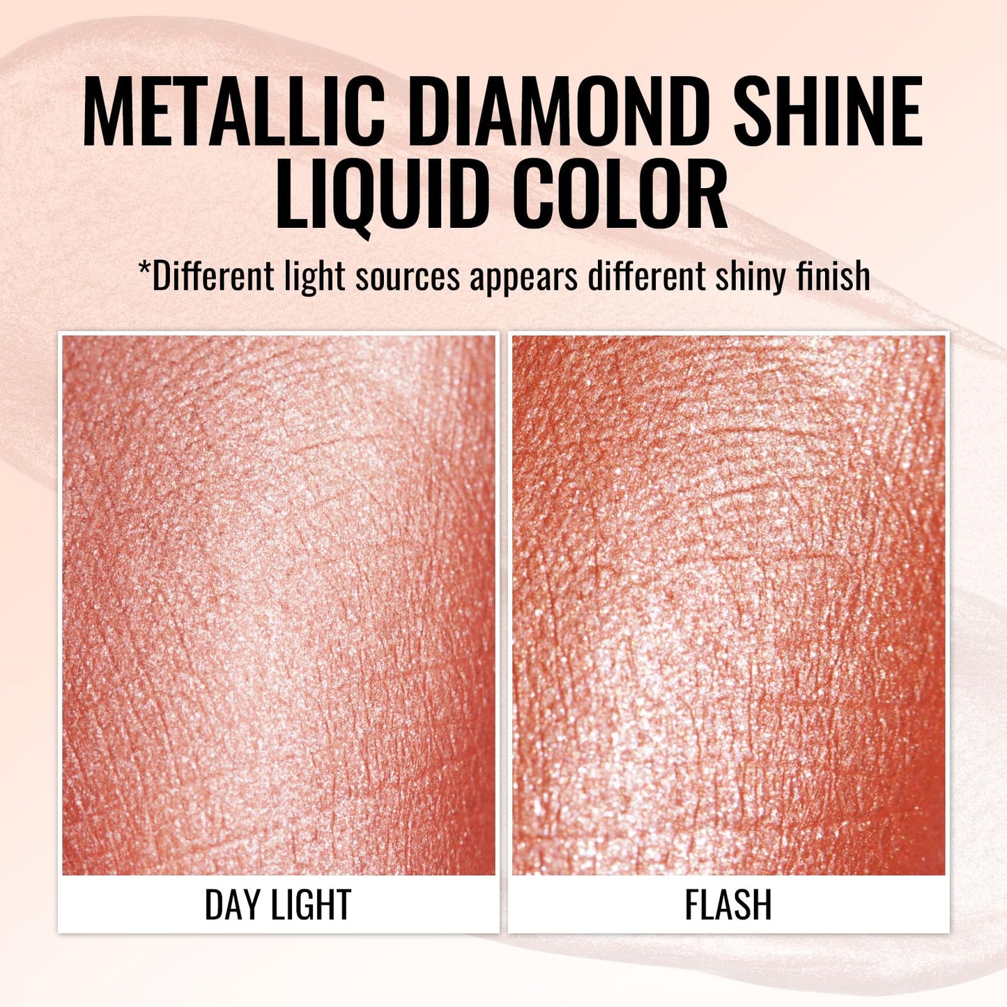 Oulac Metallic Glitter 2-in-1 Lipstick Eyeshadow Long-Lasting Waterproof High-Pigment