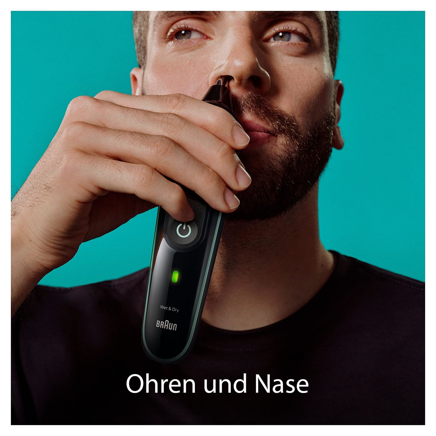 Braun All-In-One Bartpflege Bodygroomer Set, 8-in-1 Barttrimmer / Bartschneider, Nasenhaartrimmer, Trimmer/Haarschneider Herren, Haarschneidemaschine, wasserdicht, 80 Min. kabellose Laufzeit, MGK3441