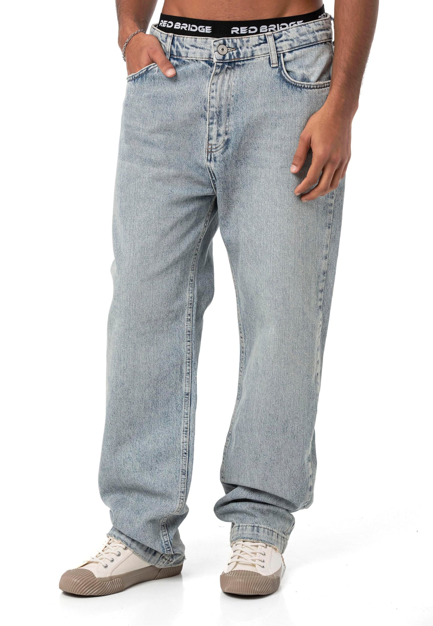 Men’s Baggy Jeans – Wide-Leg Denim Pants