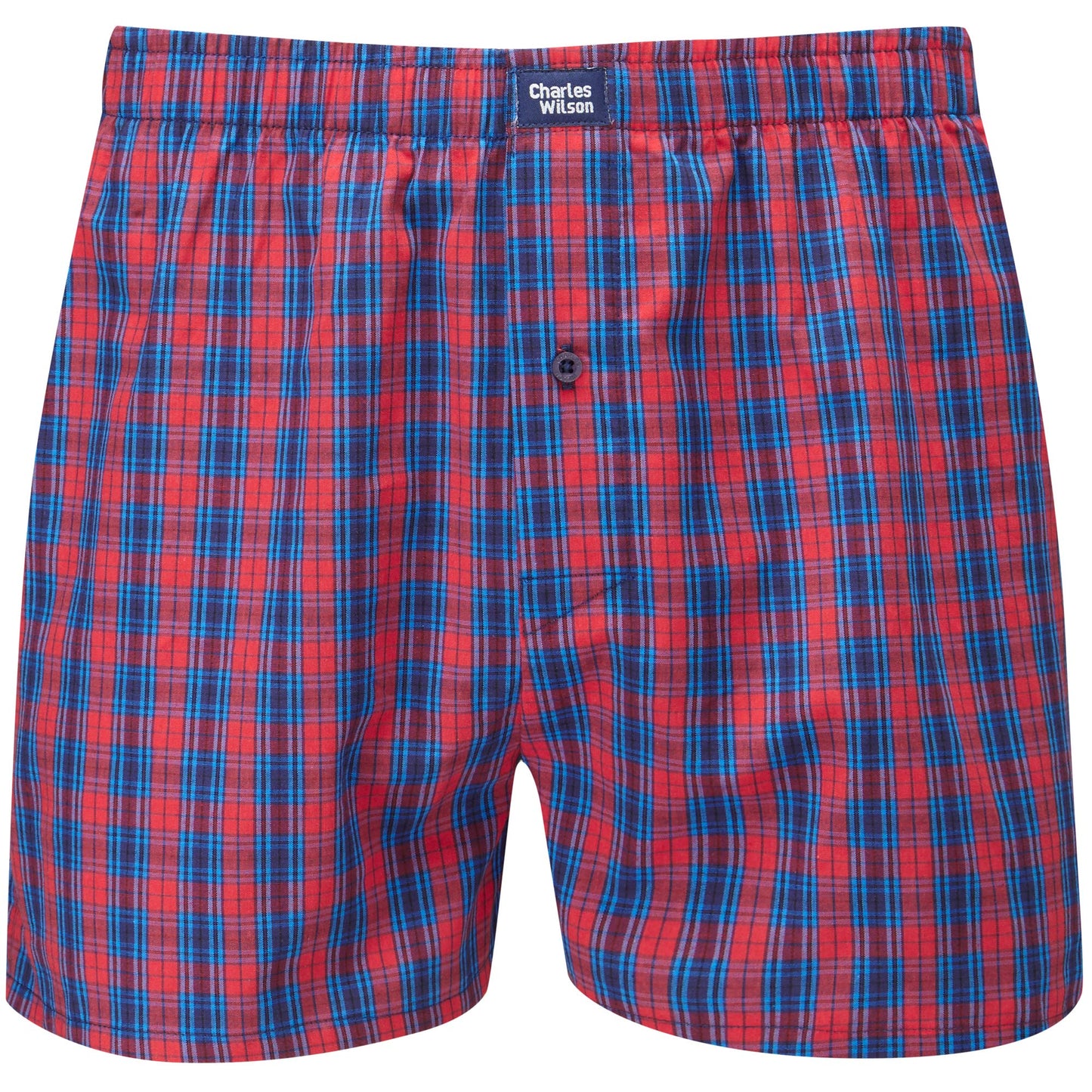 Charles Wilson Men’s Woven Boxer Shorts 6-Pack