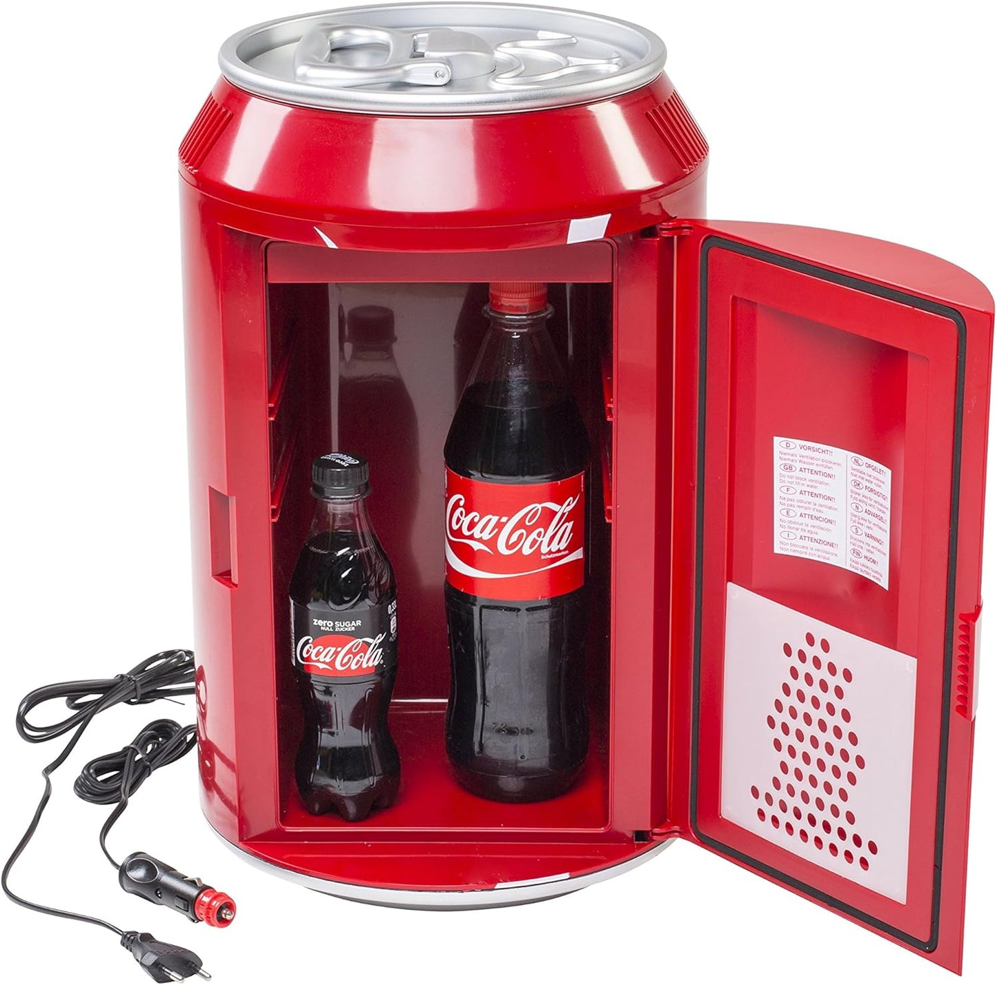 COCA-COLA COOL CAN 10 AC/DC MINI-KÜHLSCHRANK, 9,5 L, COCA-COLA-DESIGN, 12 V/230 V
