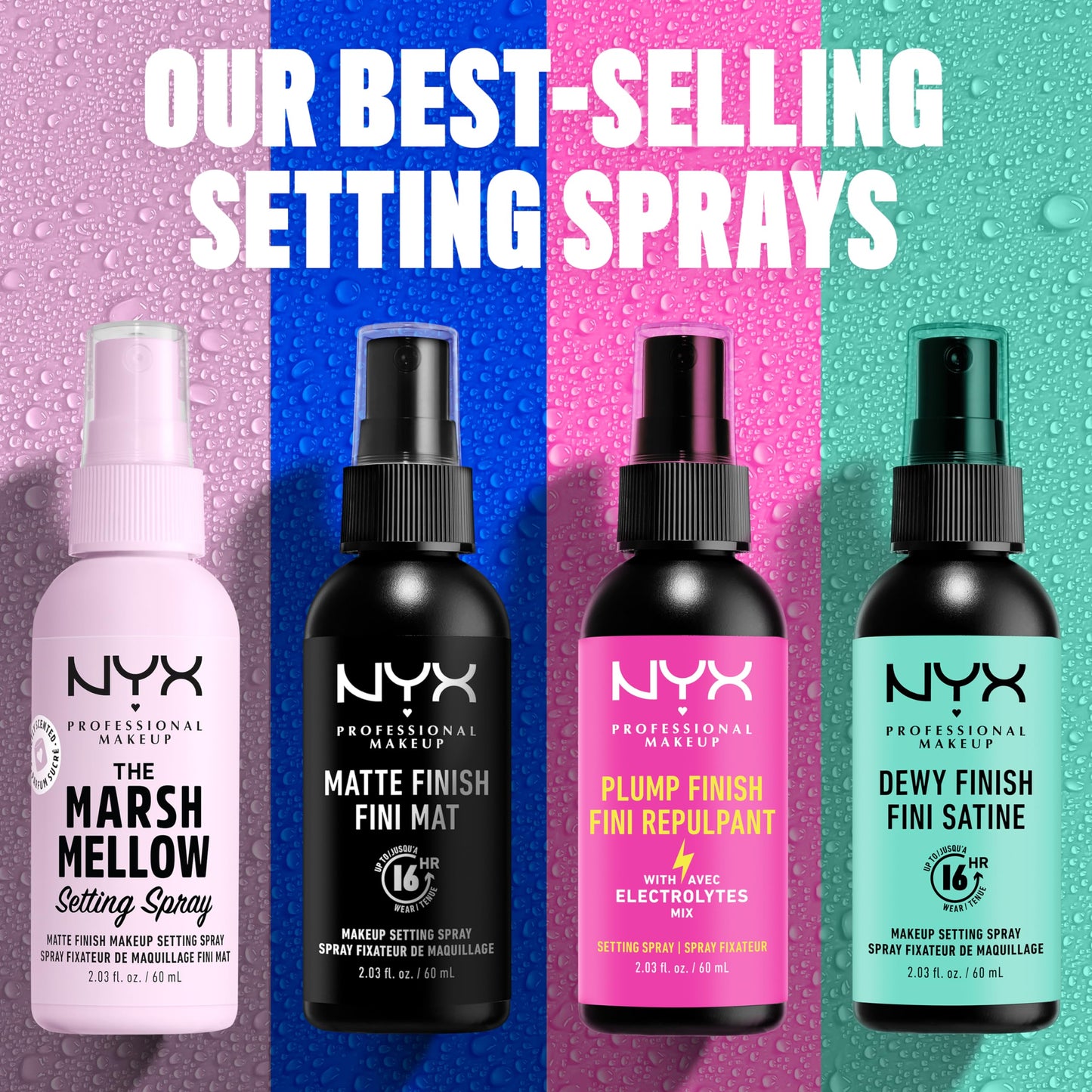 NYX Professional Makeup Setting Spray – Dewy Finish