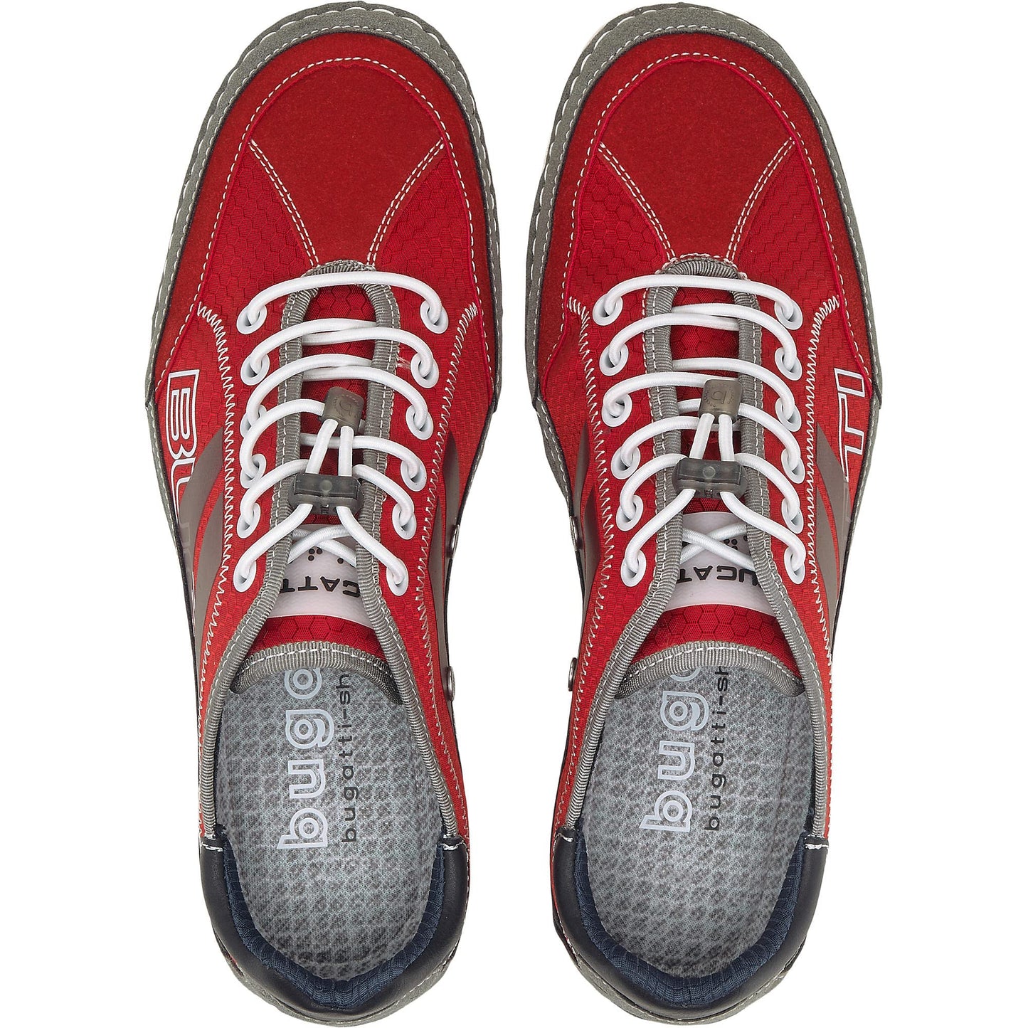 Bugatti Men’s Casual Sneaker – Soft Fit Memory Foam & Flexible Sole