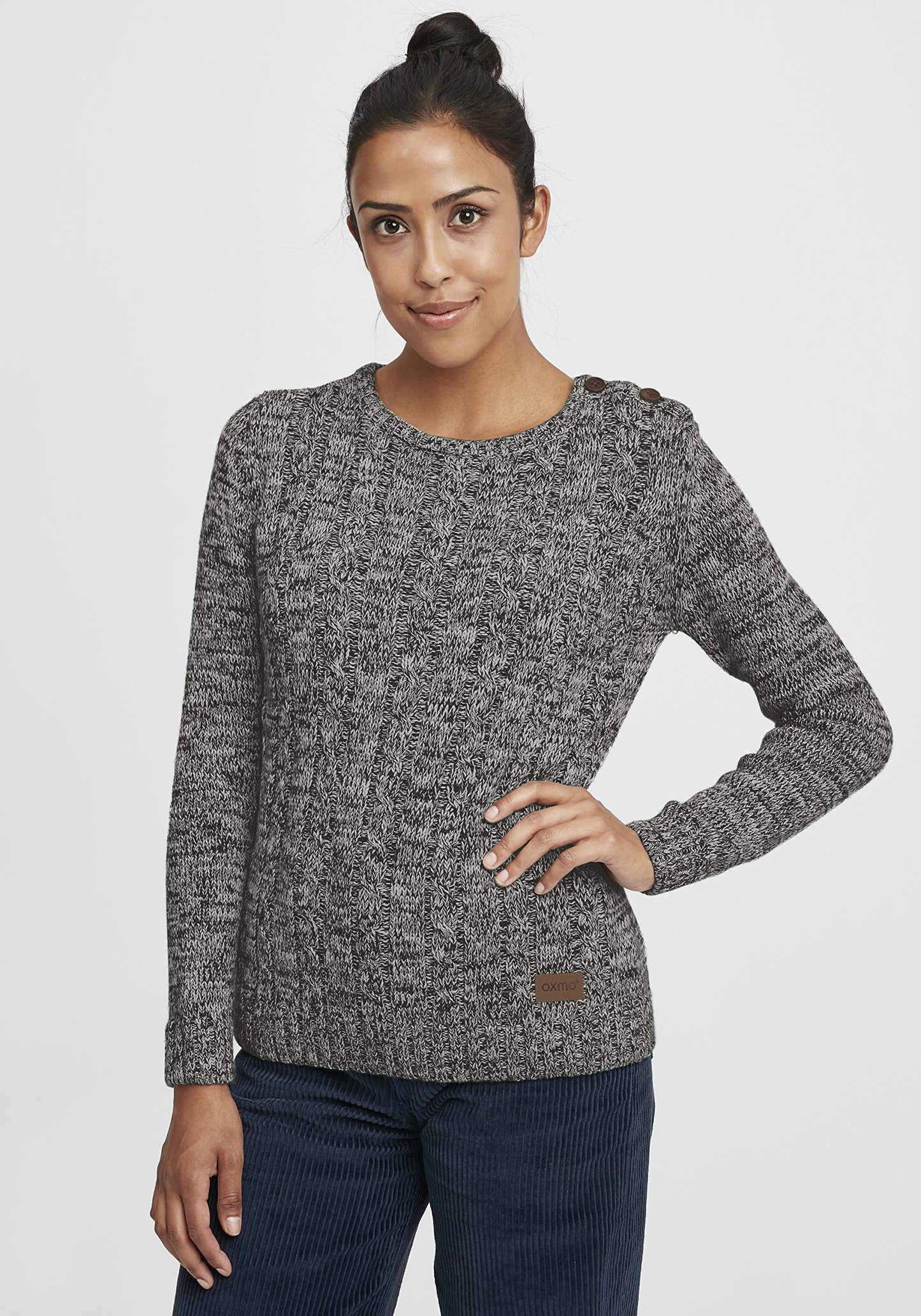 OXMO OXPhia Women’s Cable Knit Cotton Sweater