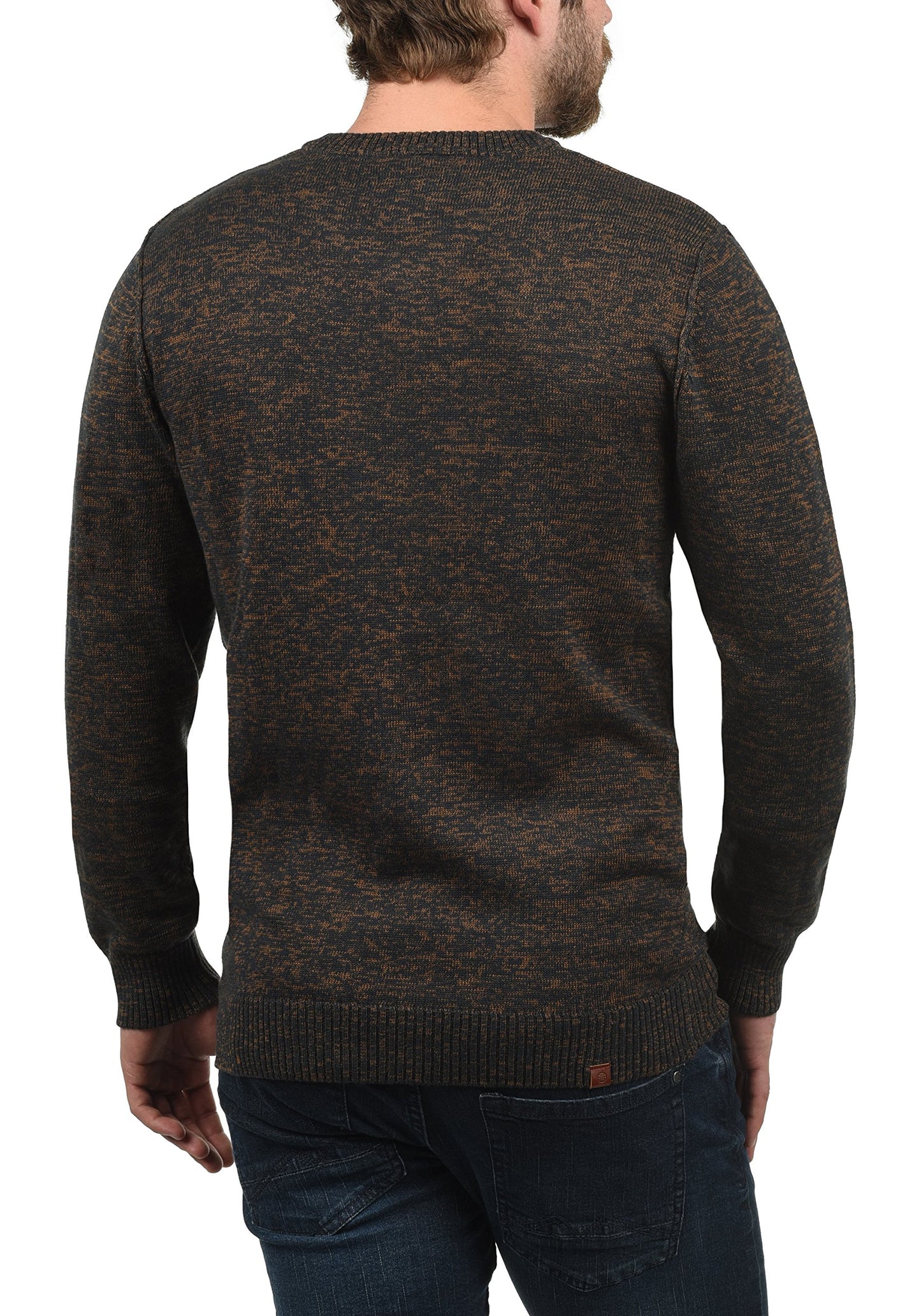 Blend BHDansel Men’s Fine Knit V-Neck Sweater – Cotton Blend Pullover