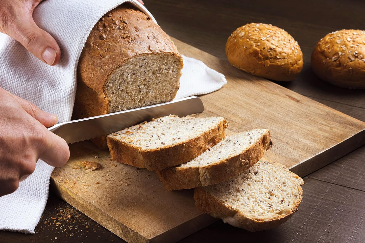 Moulinex OW6101 Home Bread Baguette Brotbackautomat, Kunststoff, 1.5 kilograms, Weiß