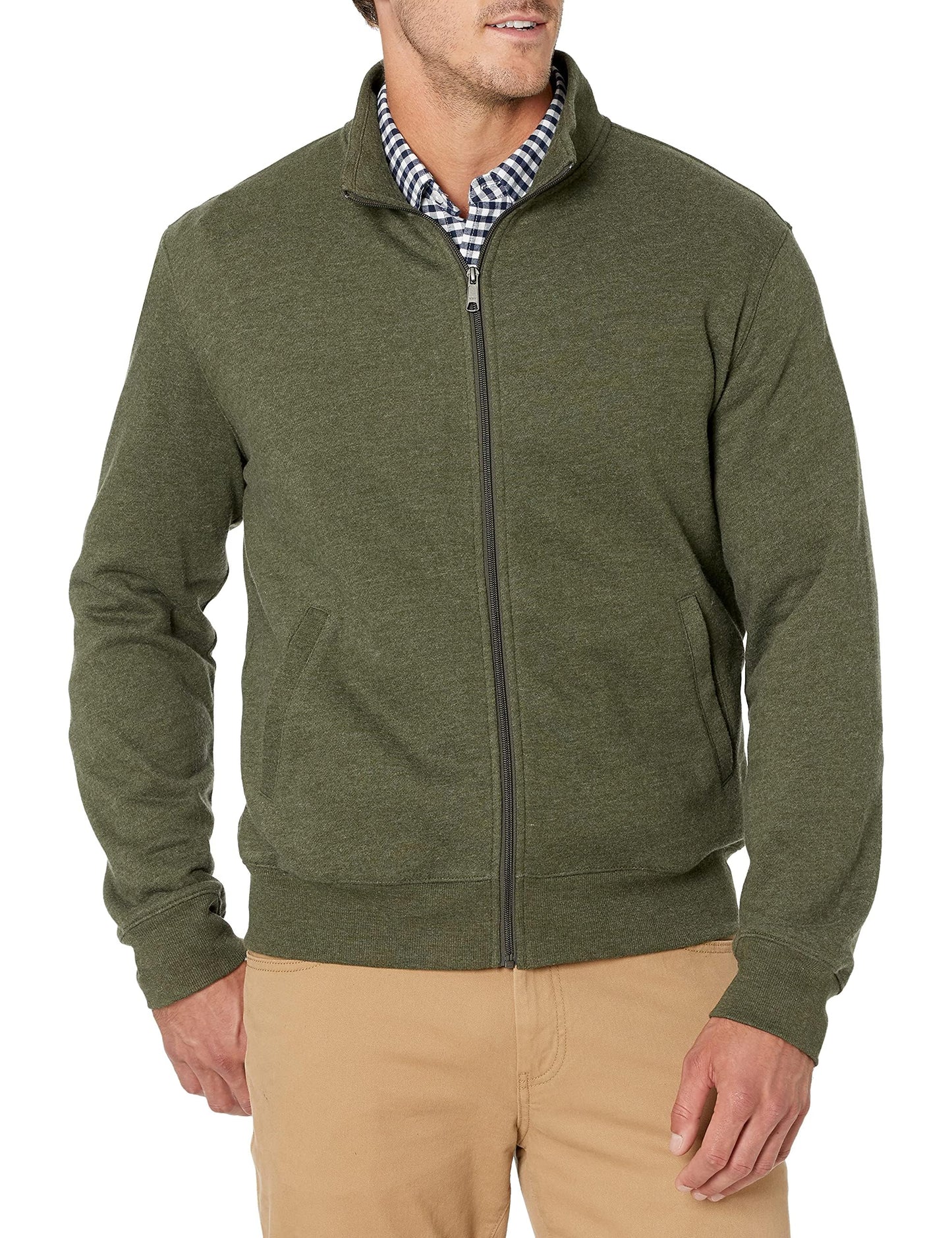 Amazon Essentials Men's Full Zip Fleece Jacket