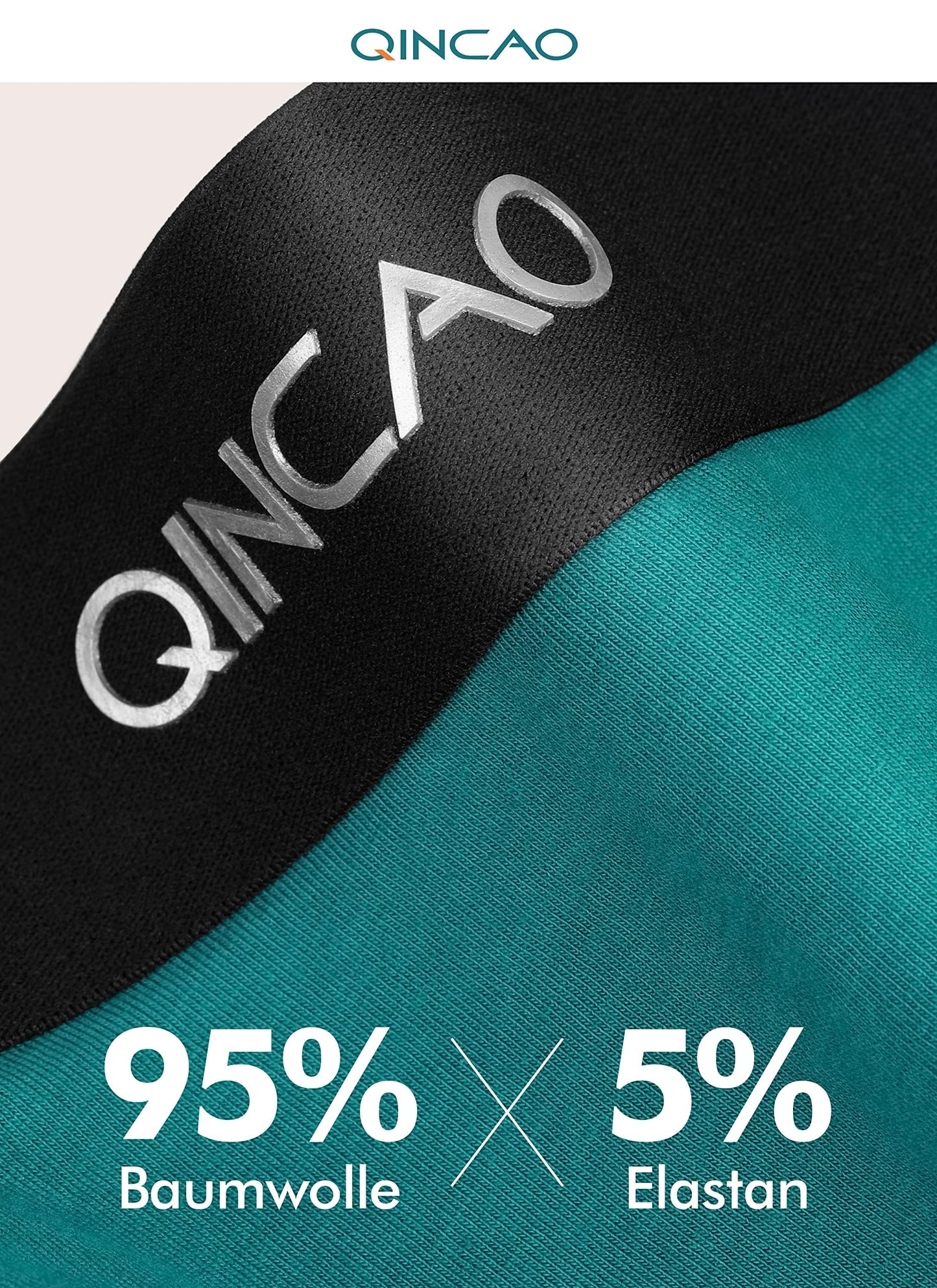 QINCAO Men’s Boxer Shorts 6-Pack