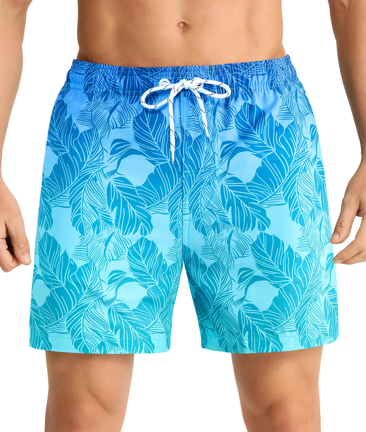 APTRO Men’s 2-in-1 Swim Shorts – Quick-Dry Board Shorts