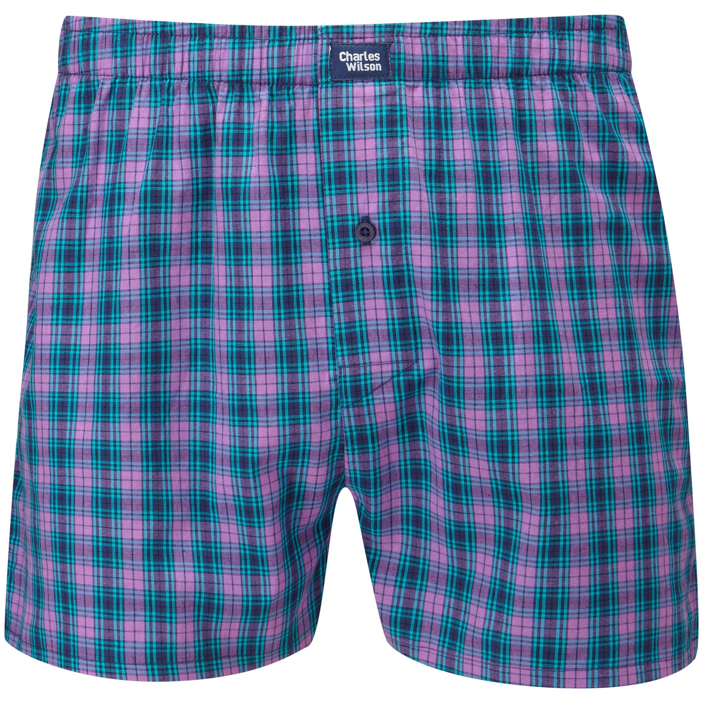 Charles Wilson Men’s Woven Boxer Shorts 6-Pack