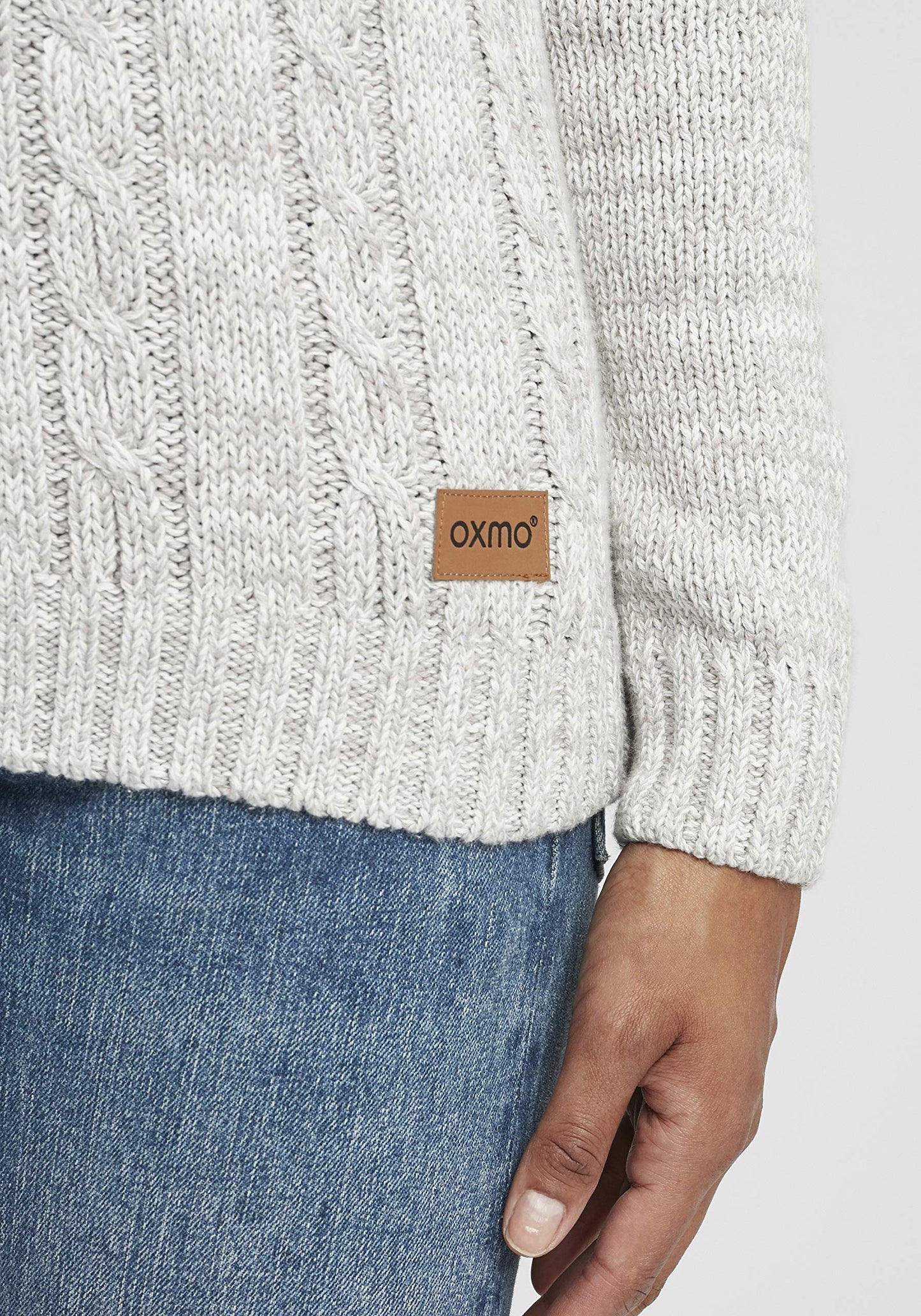 OXMO OXPhia Women’s Cable Knit Cotton Sweater