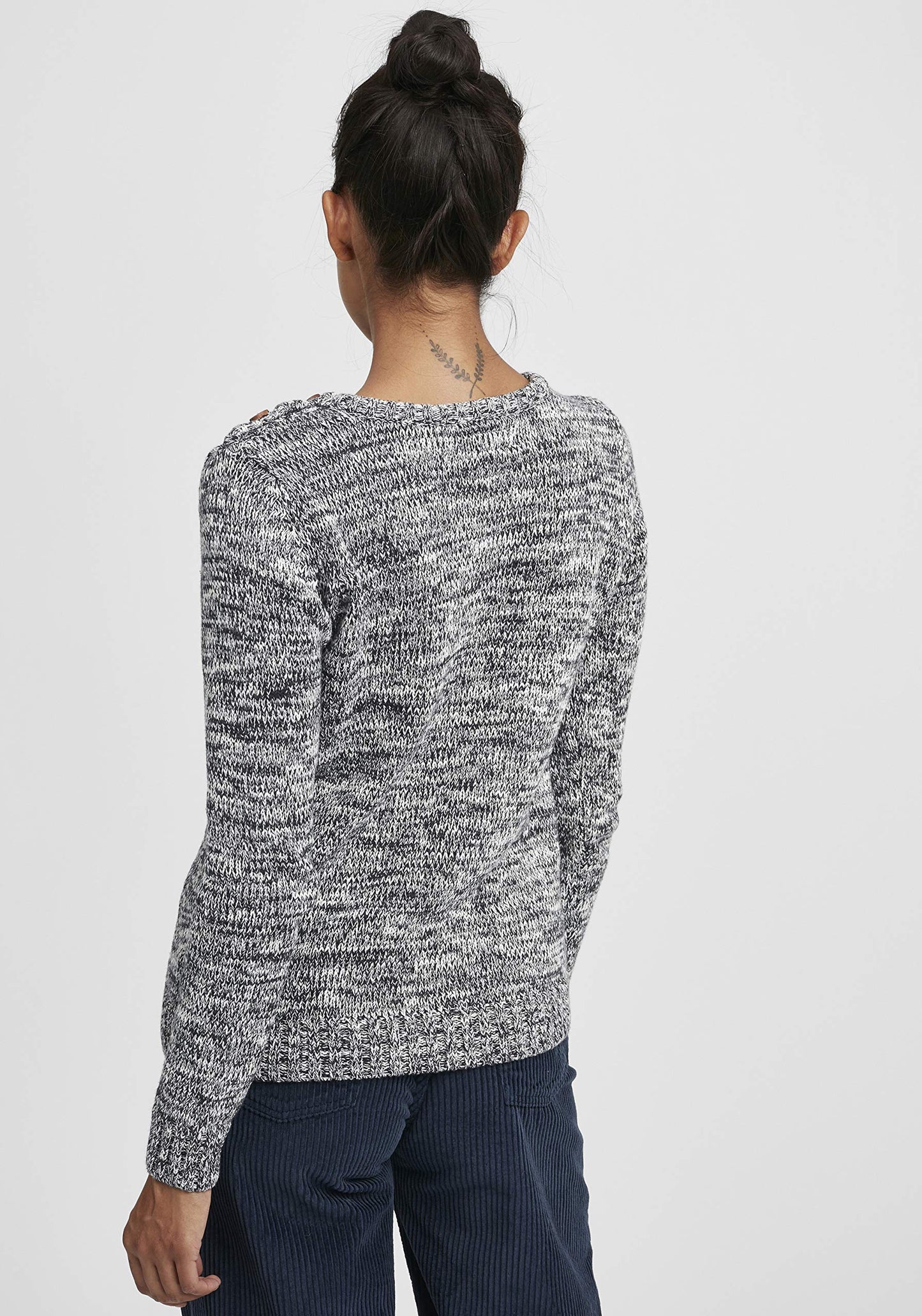 OXMO OXPhia Women’s Cable Knit Cotton Sweater