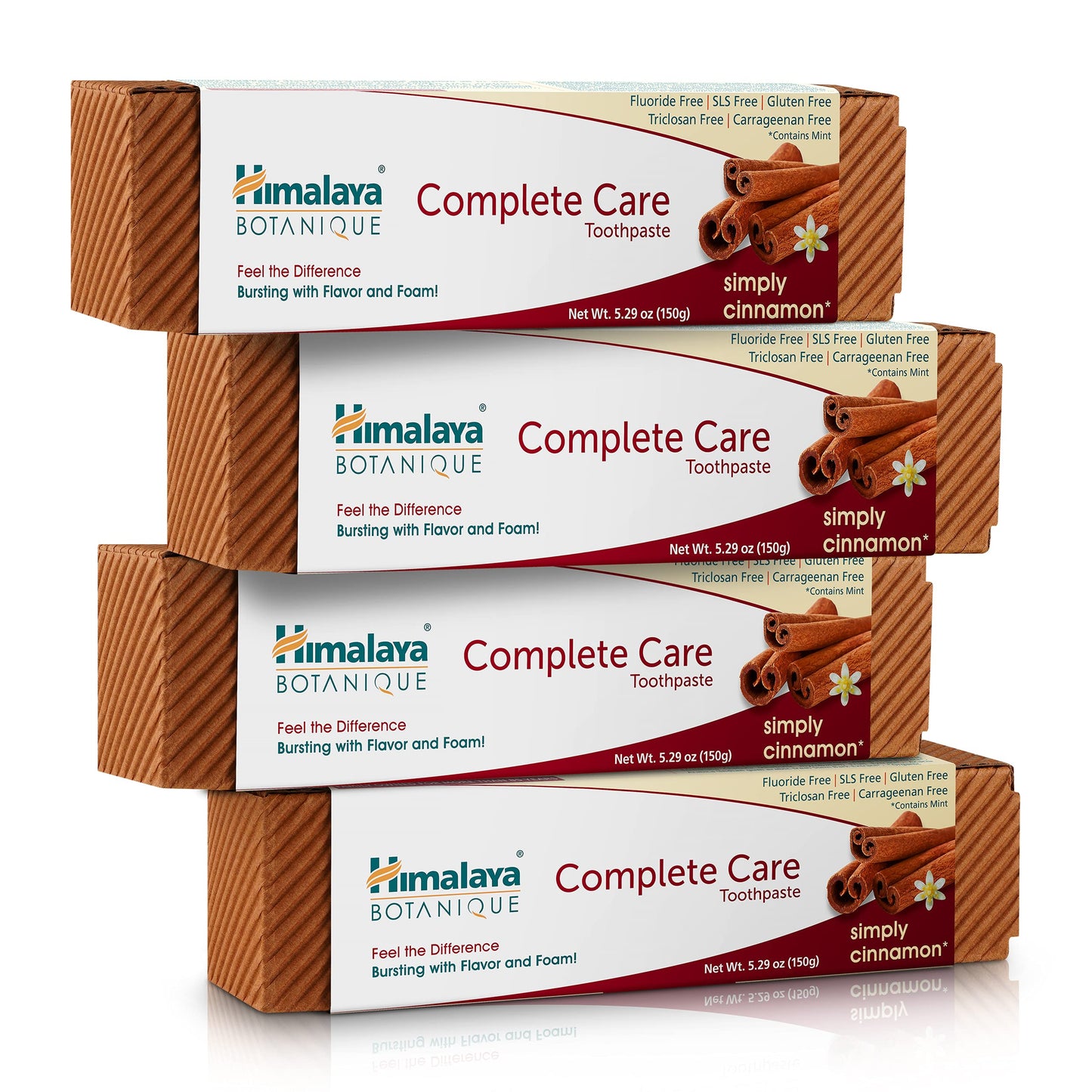 Himalaya Botanique Simply Mint Complete Care Toothpaste Refreshing Mint Flavour | Strong Teeth | Healthy Gums | Fresh Breath - 150g
