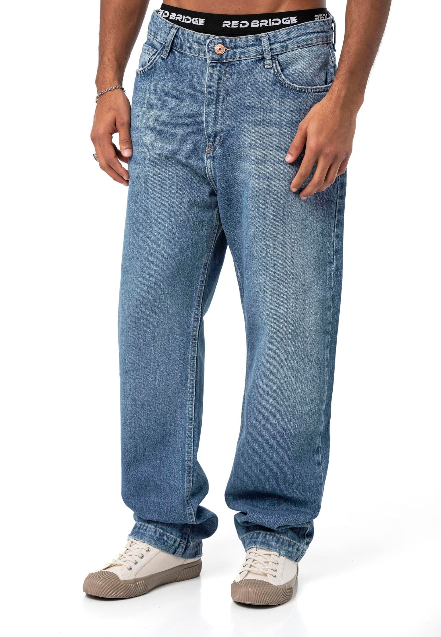 Men’s Baggy Jeans – Wide-Leg Denim Pants