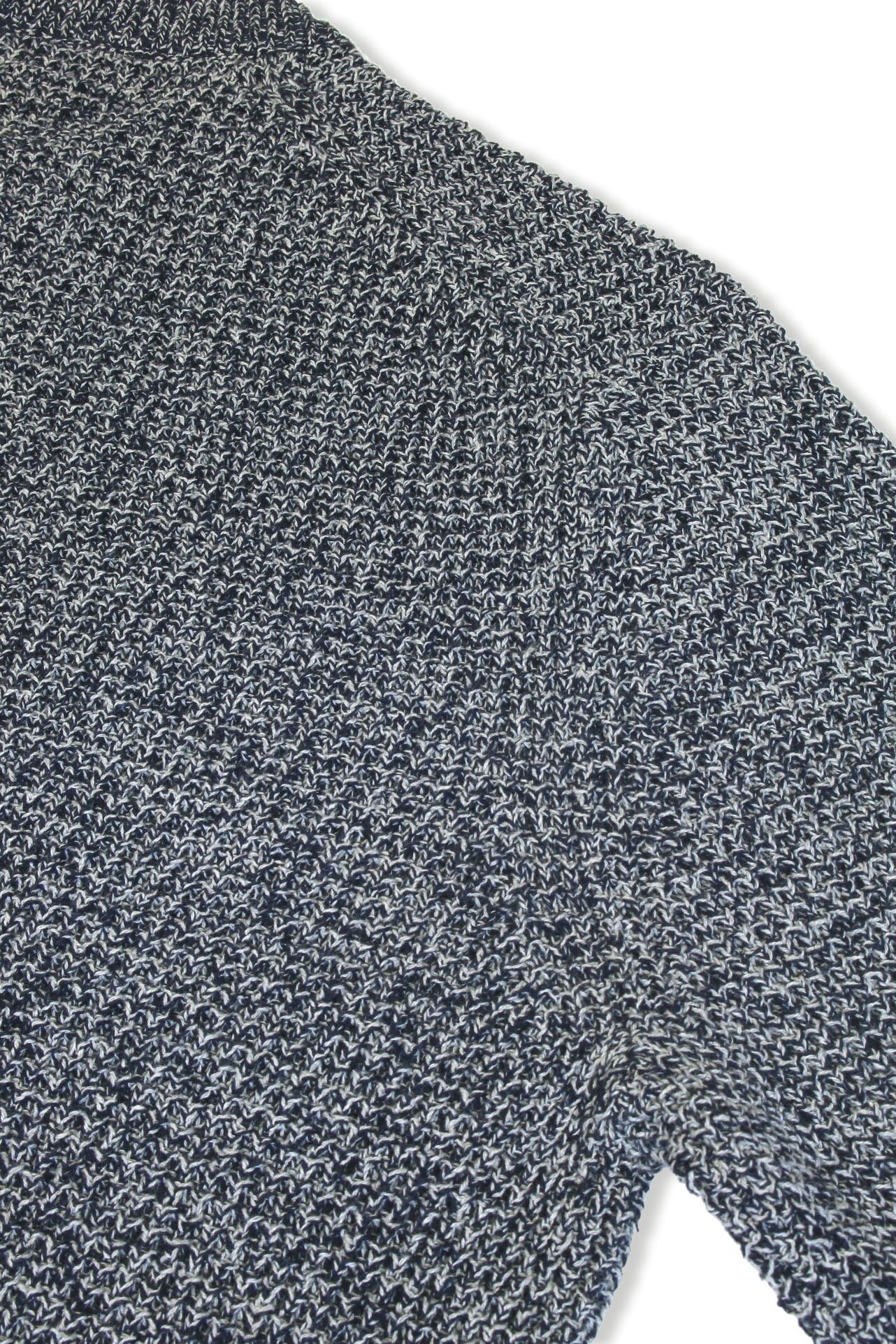 Xact Men’s Waffle Knit Crewneck Sweater – Classic Midweight Pullover