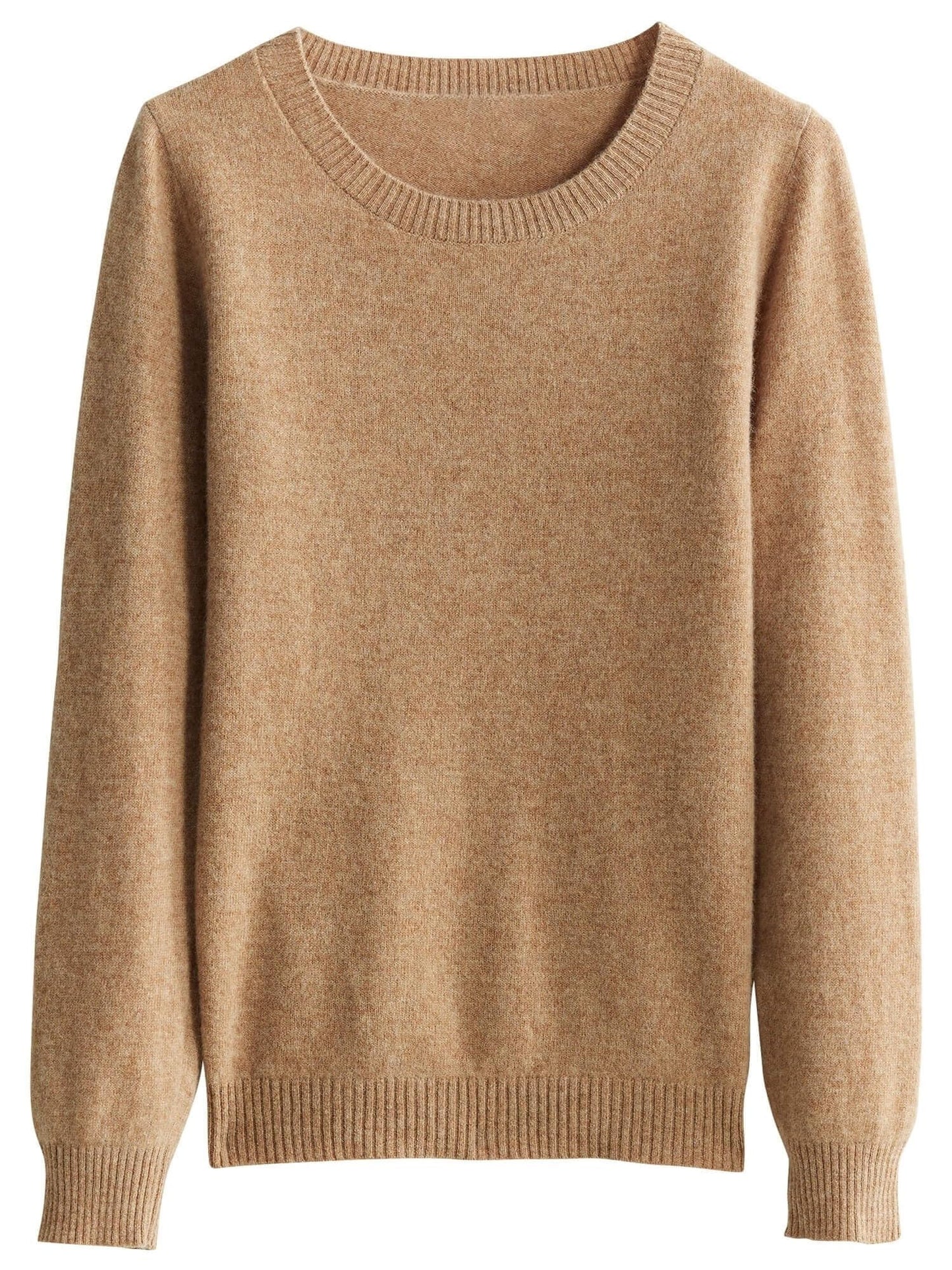Chanyarn Women’s 100% Merino Wool Crewneck Sweater