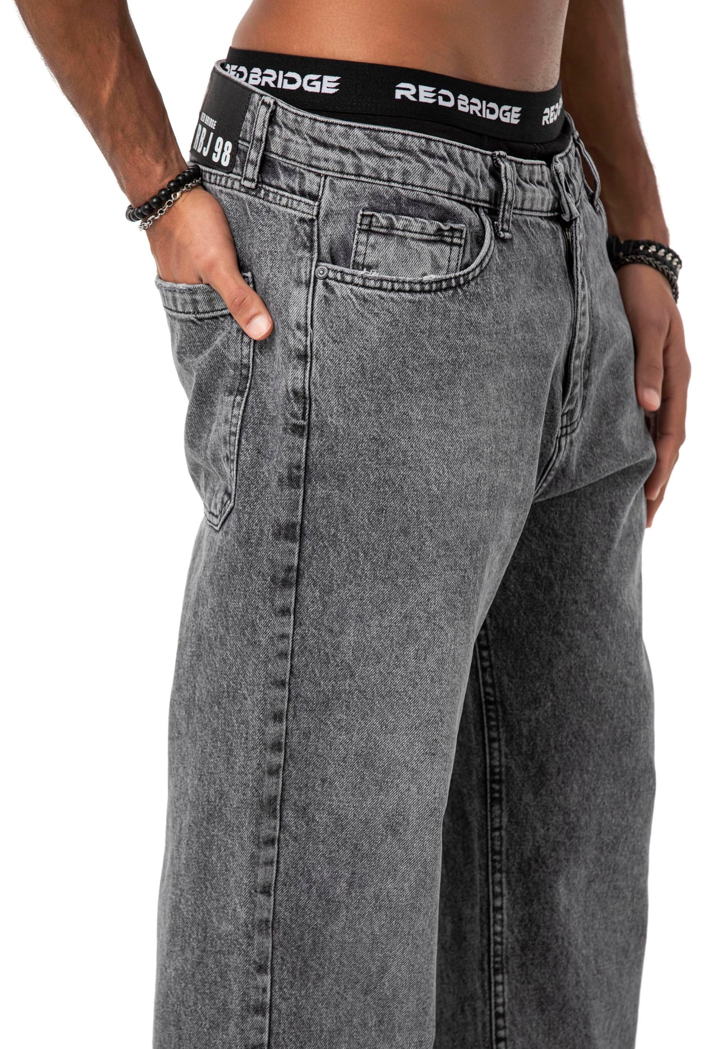 Men’s Baggy Jeans – Wide-Leg Denim Pants
