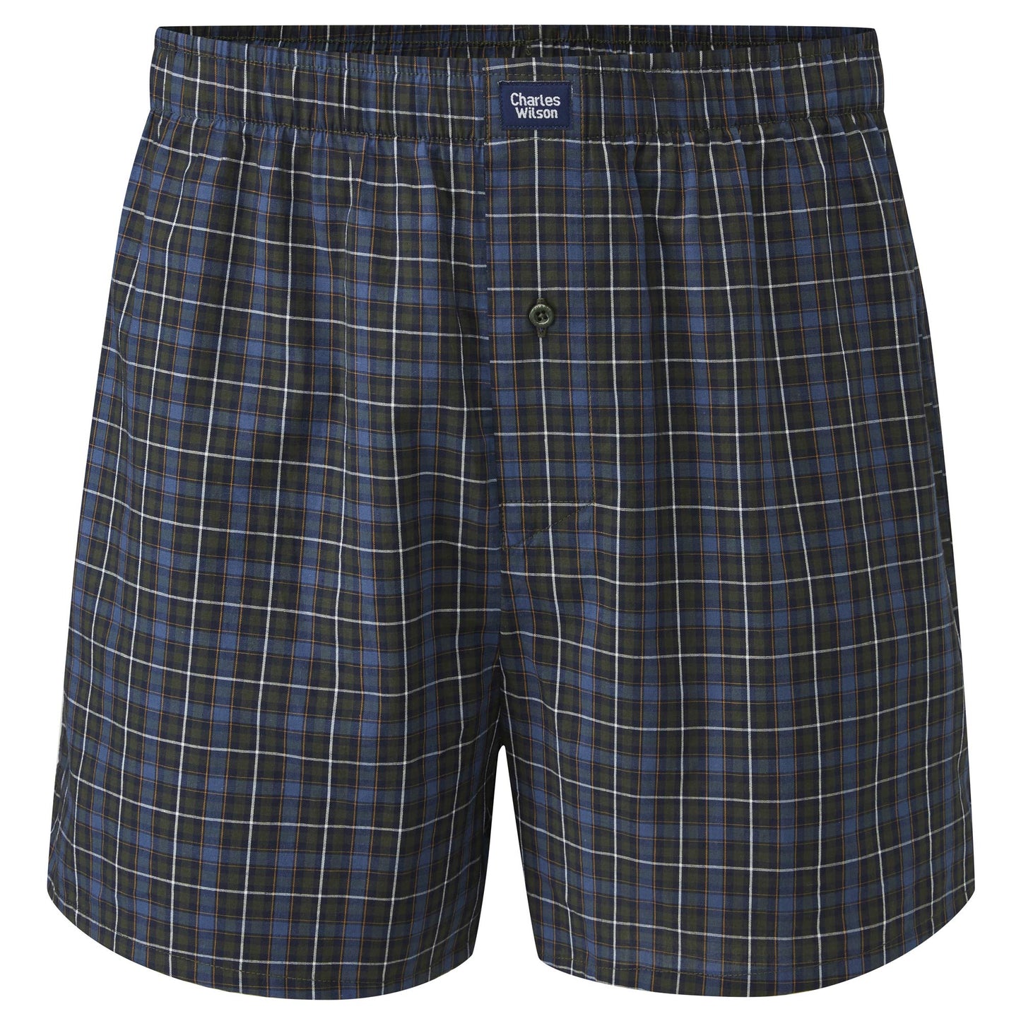 Charles Wilson Men’s Woven Boxer Shorts 6-Pack