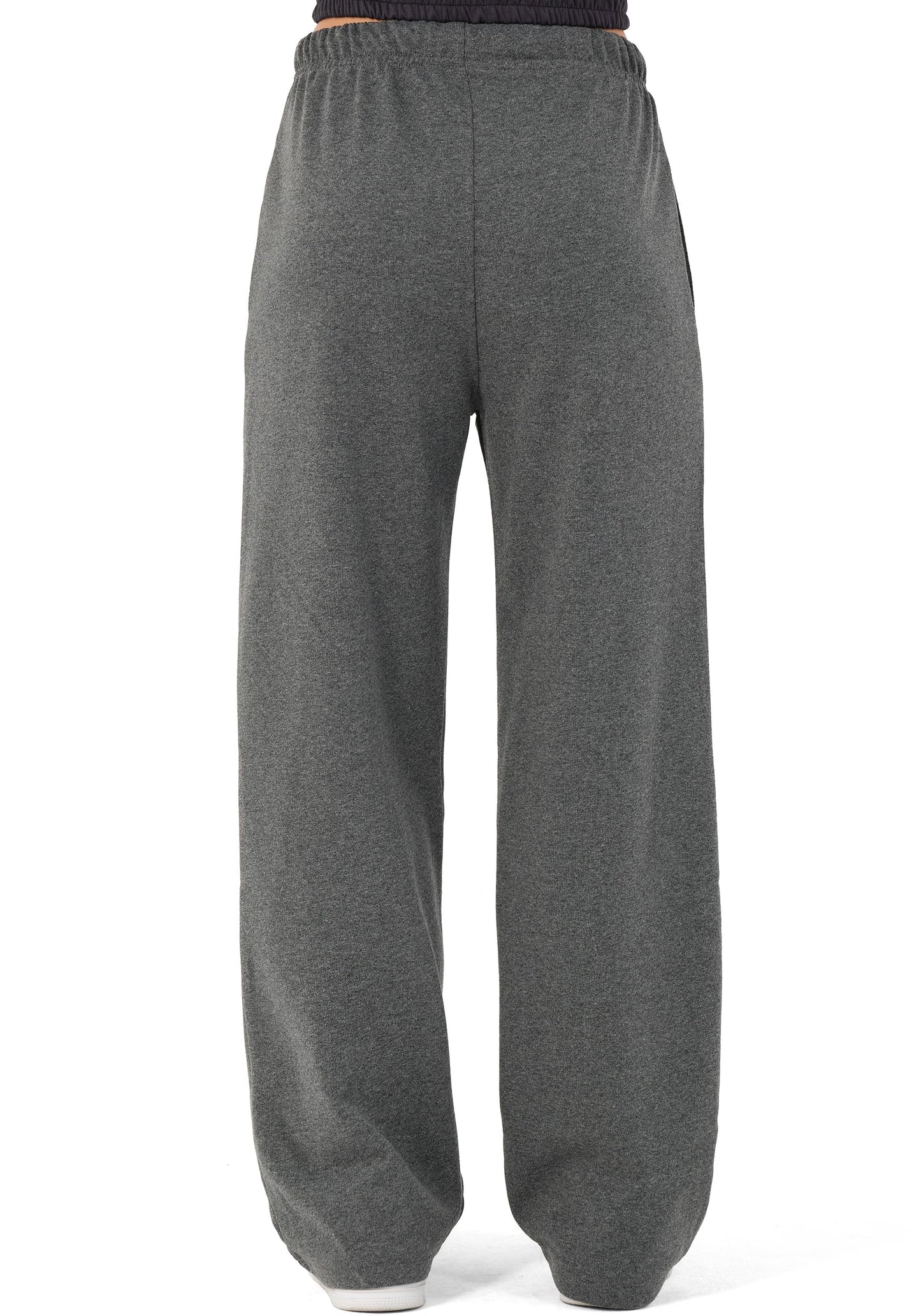 ROSS CAMP Women’s Jogging Pants – Wide Leg High Waist Cotton Sweatpants