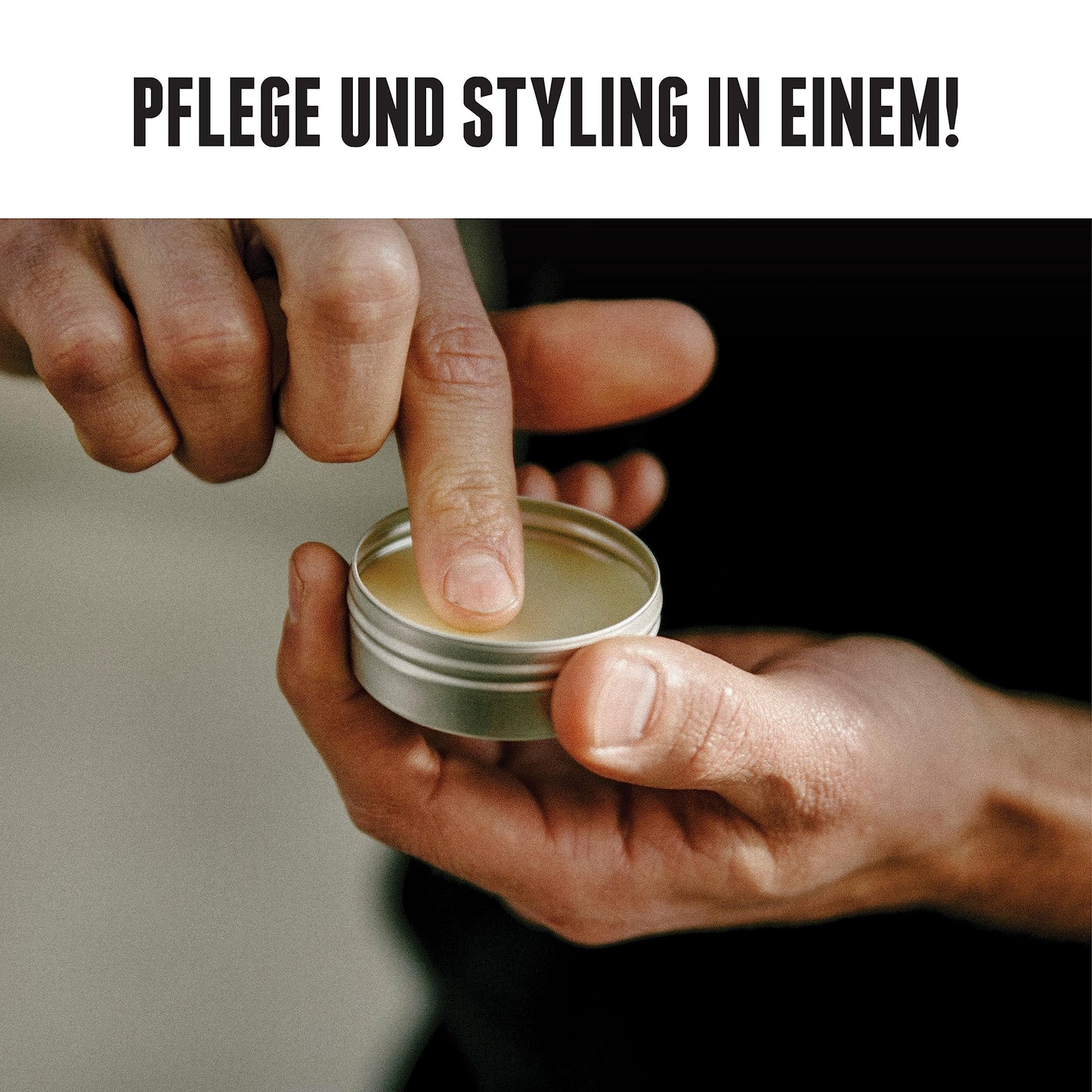 Bartwachs (20g) · BROOKLYN SOAP COMPANY · Beard Balm für Bartstyling von 3-Tage-Bart bis Vollbart · starker Halt, leichter Glanz