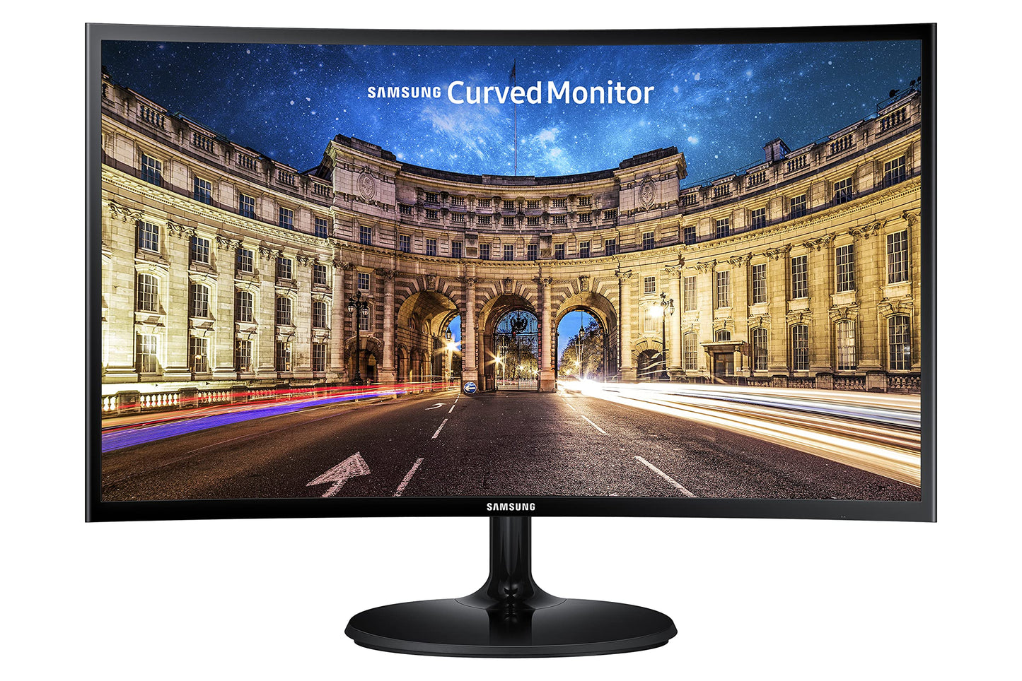 Samsung S36GD Essential Curved Monitor, 27 Inches, PC Screen with VA Panel, Full HD Resolution, 4 ms Response Time, 100 Hz Refresh Rate, Eco Saving Plus, Flicker Free, Black, S27D366GAU