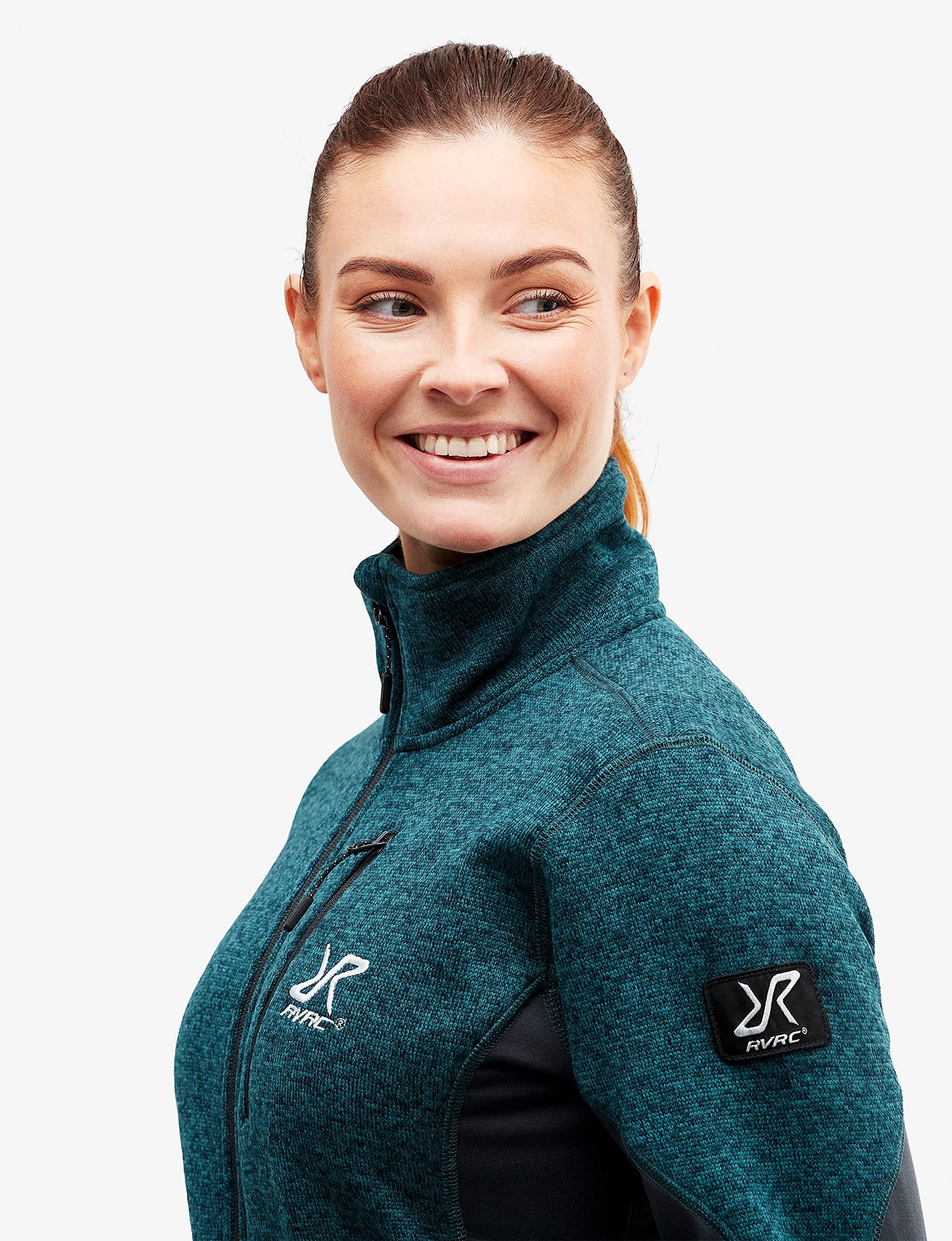 RevolutionRace Women’s Fusion Fleece – Lightweight Outdoor Jacket