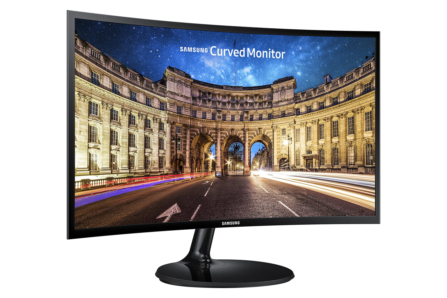 Samsung S36GD Essential Curved Monitor, 27 Inches, PC Screen with VA Panel, Full HD Resolution, 4 ms Response Time, 100 Hz Refresh Rate, Eco Saving Plus, Flicker Free, Black, S27D366GAU