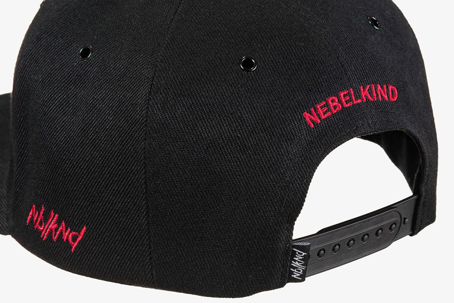 Nebelkind Snapback-Cap-Herren Damen Barbed Wire, Einheitsgröße OneSize, Größenverstellbar, Unisex, hochwertige Basecap trendig, Streetwear Style, Baseball-Kappe mit geradem Schirm, Retro