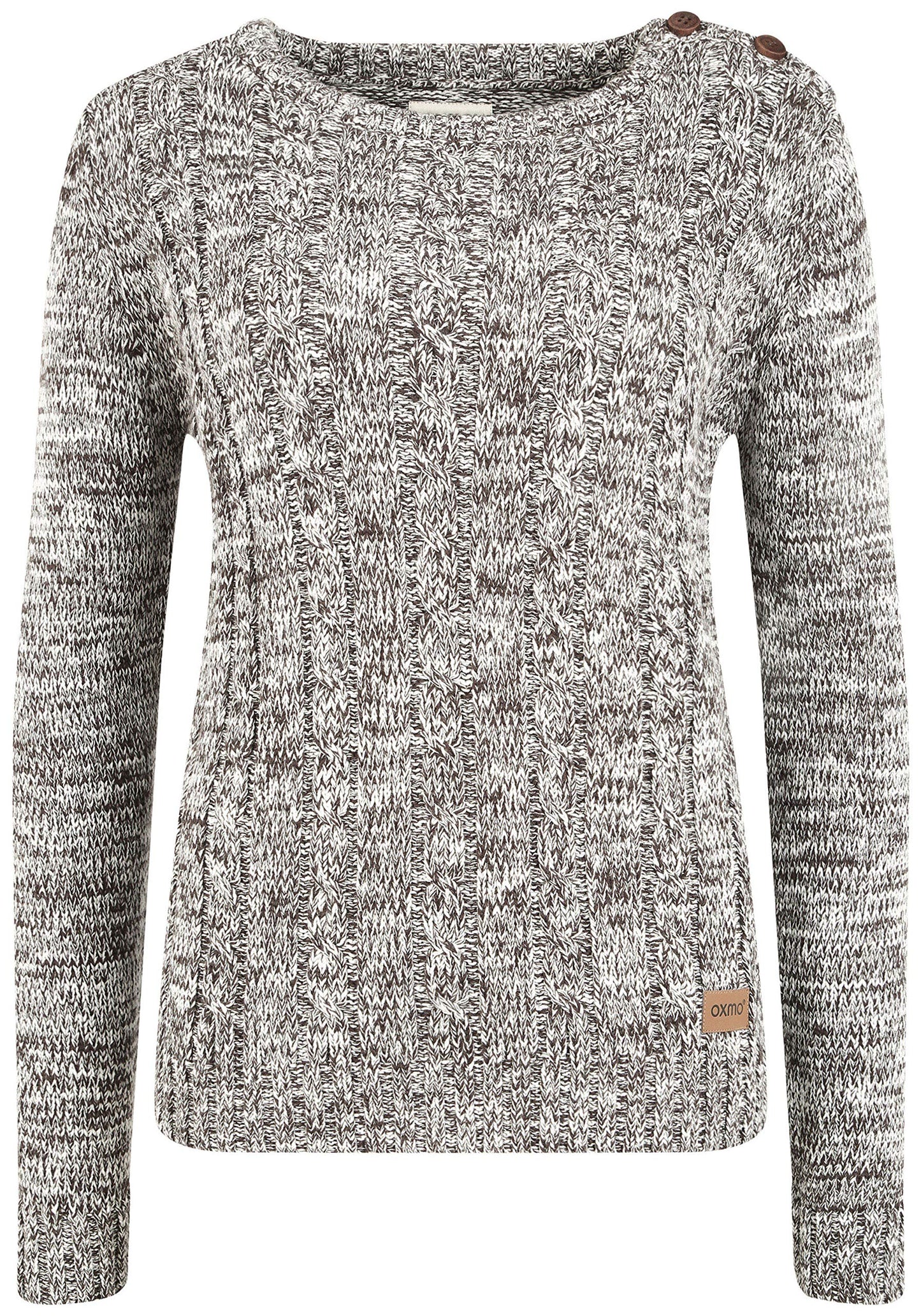 OXMO OXPhia Women’s Cable Knit Cotton Sweater