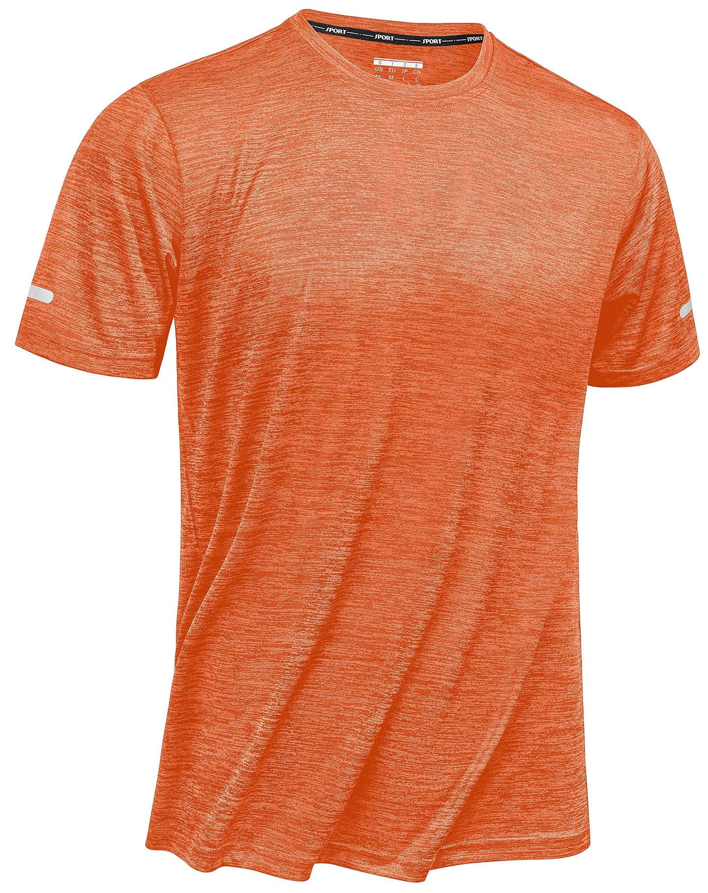 Men’s Quick-Dry Heathered Sports T-Shirt