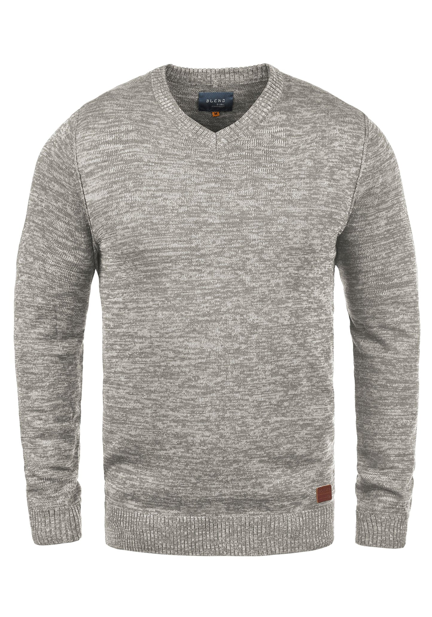 Blend BHDansel Men’s Fine Knit V-Neck Sweater – Cotton Blend Pullover