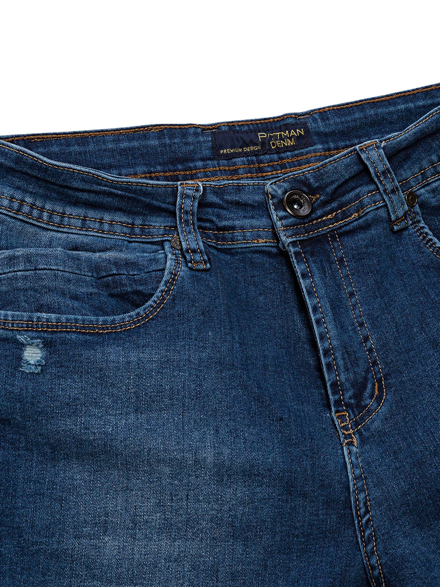 PITTMAN Men's Ragner Slim Fit Jeans