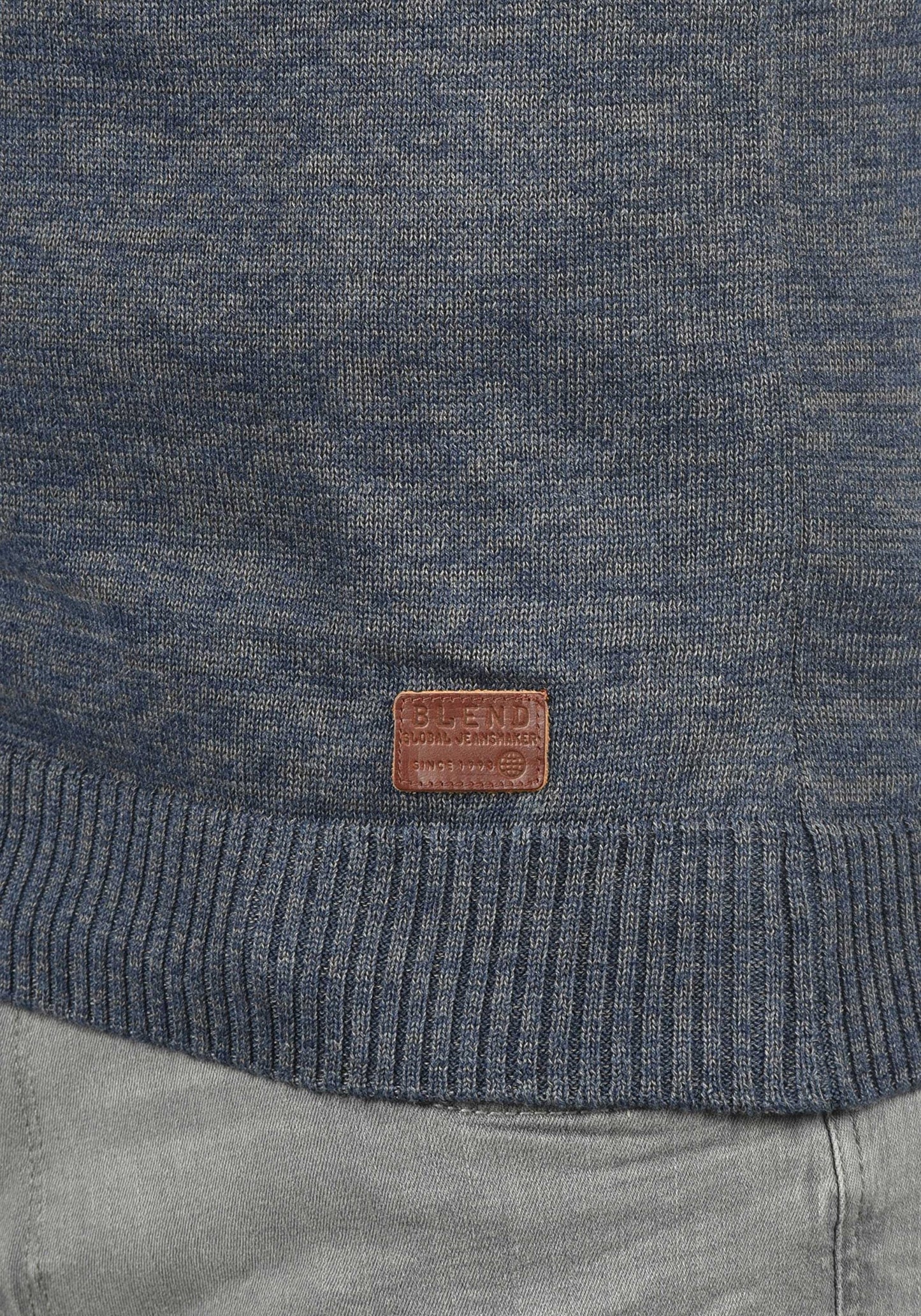 Blend BHDansel Men’s Fine Knit V-Neck Sweater – Cotton Blend Pullover