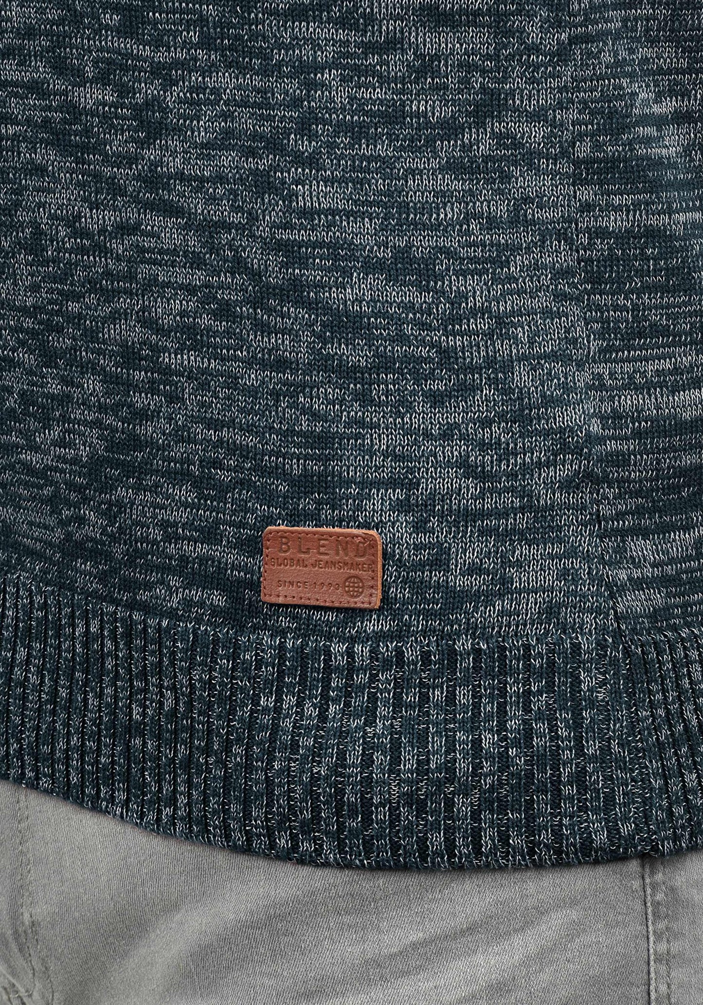 Blend BHDansel Men’s Fine Knit V-Neck Sweater – Cotton Blend Pullover