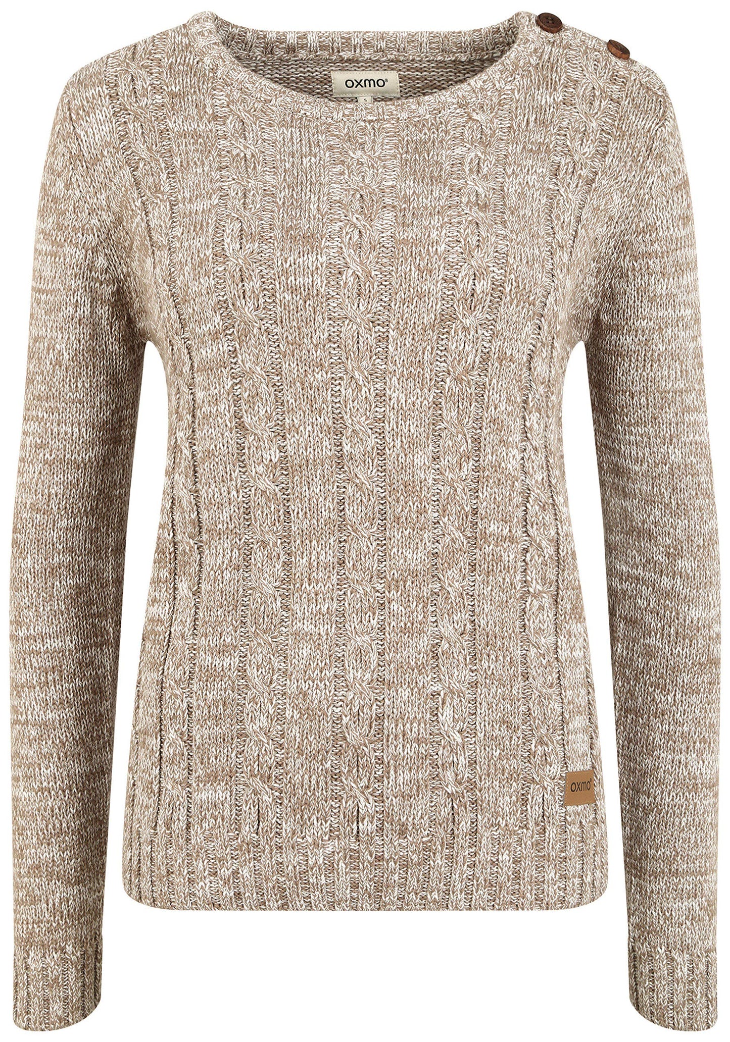 OXMO OXPhia Women’s Cable Knit Cotton Sweater