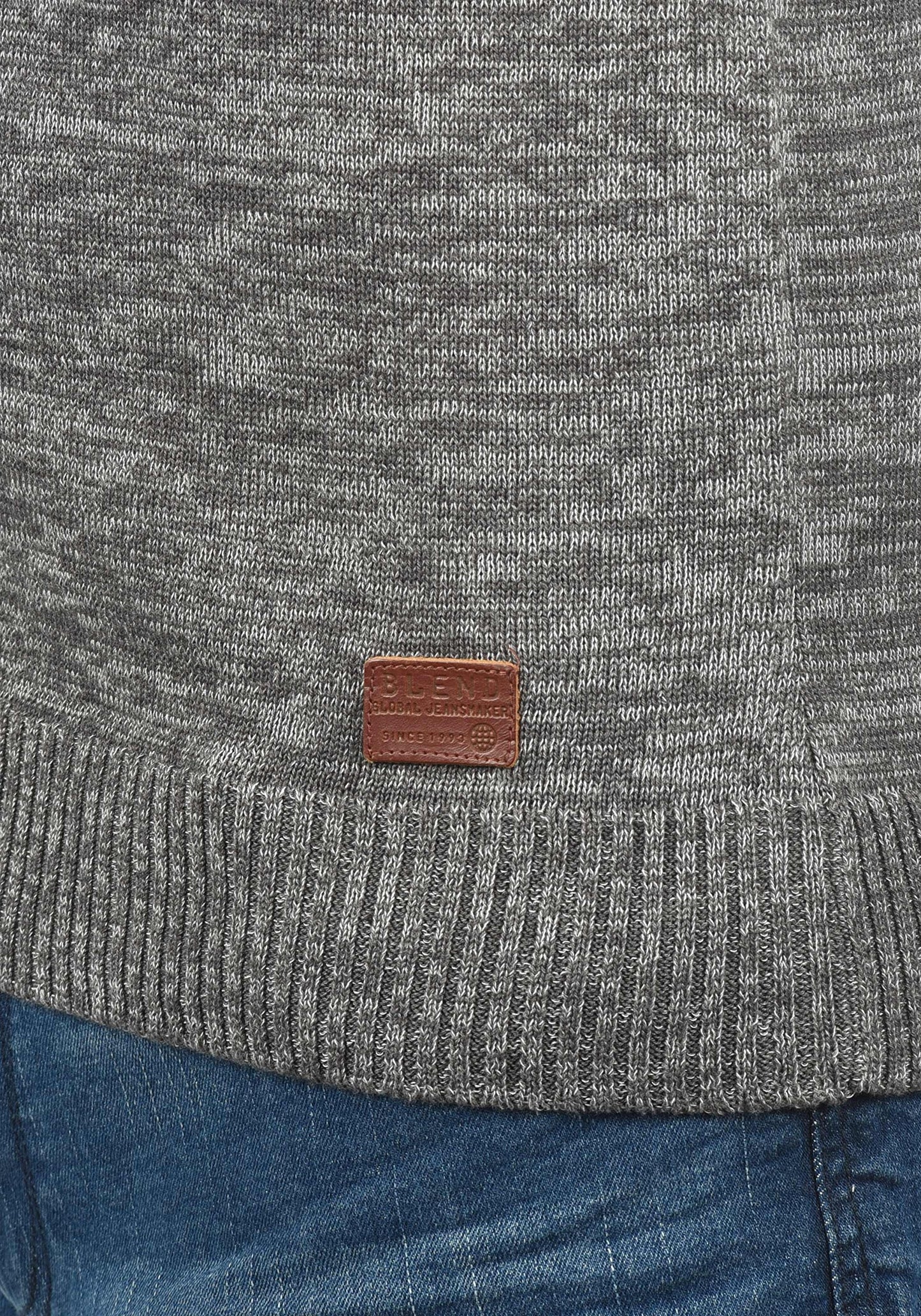 Blend BHDansel Men’s Fine Knit V-Neck Sweater – Cotton Blend Pullover