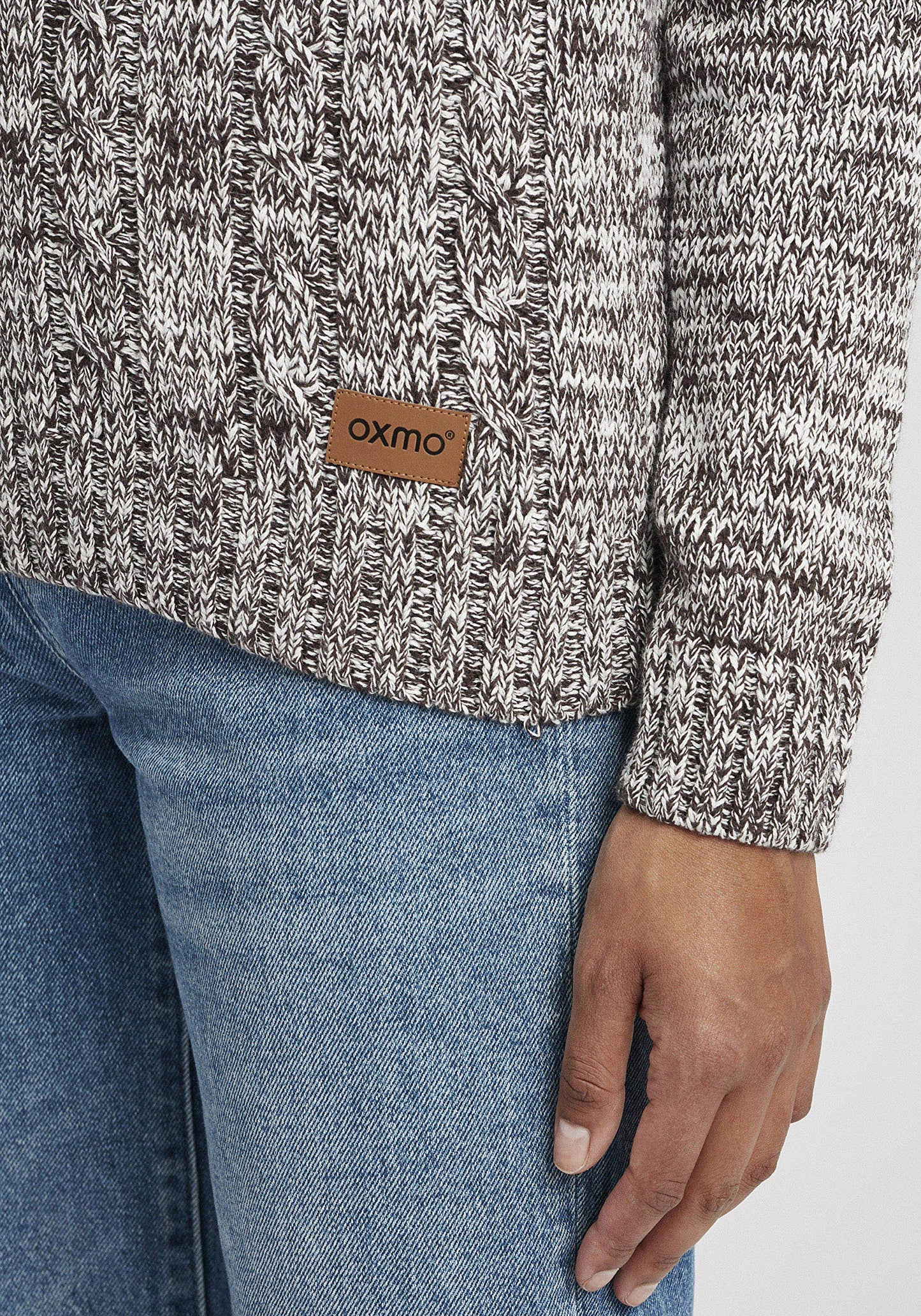 OXMO OXPhia Women’s Cable Knit Cotton Sweater