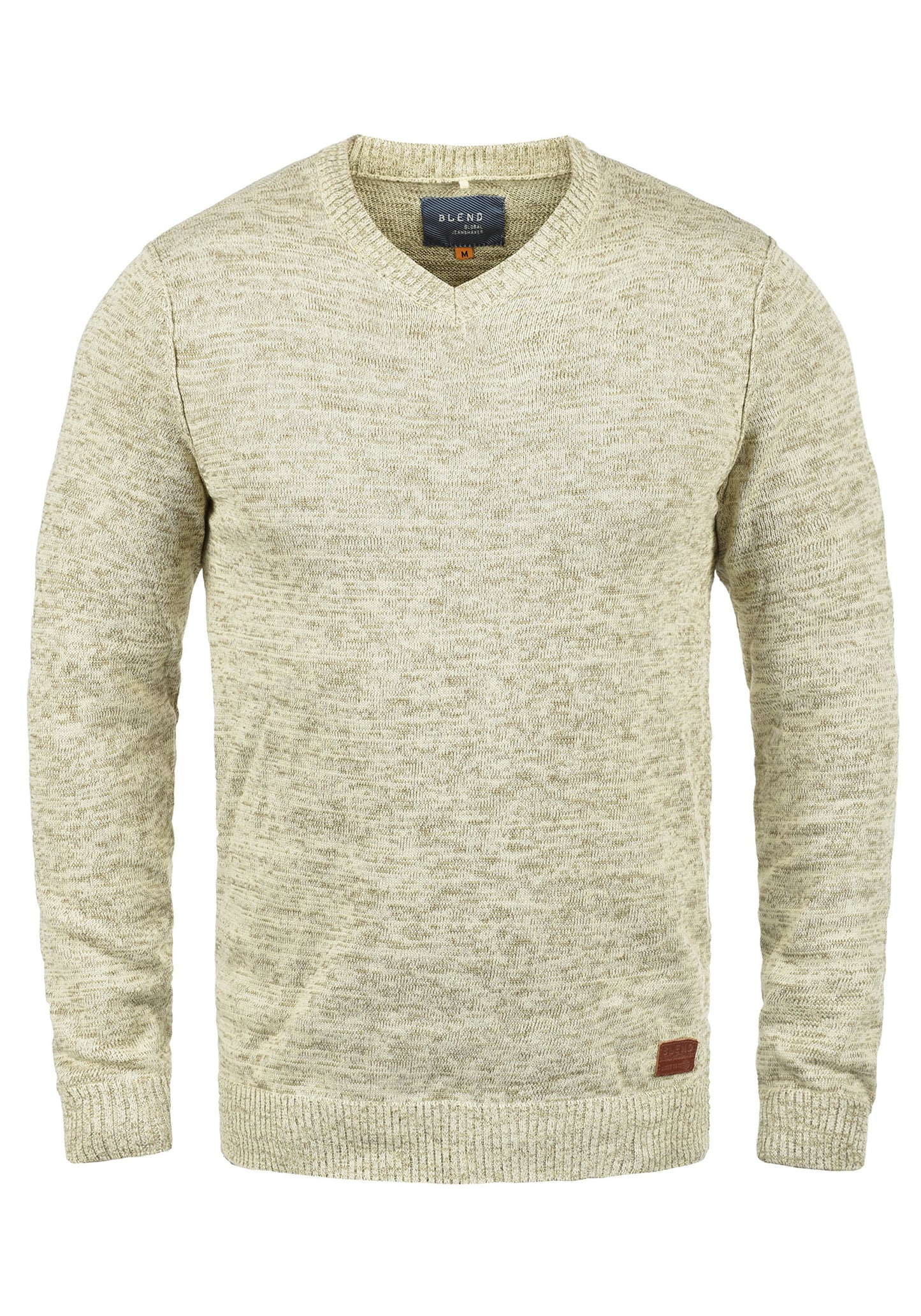Blend BHDansel Men’s Fine Knit V-Neck Sweater – Cotton Blend Pullover