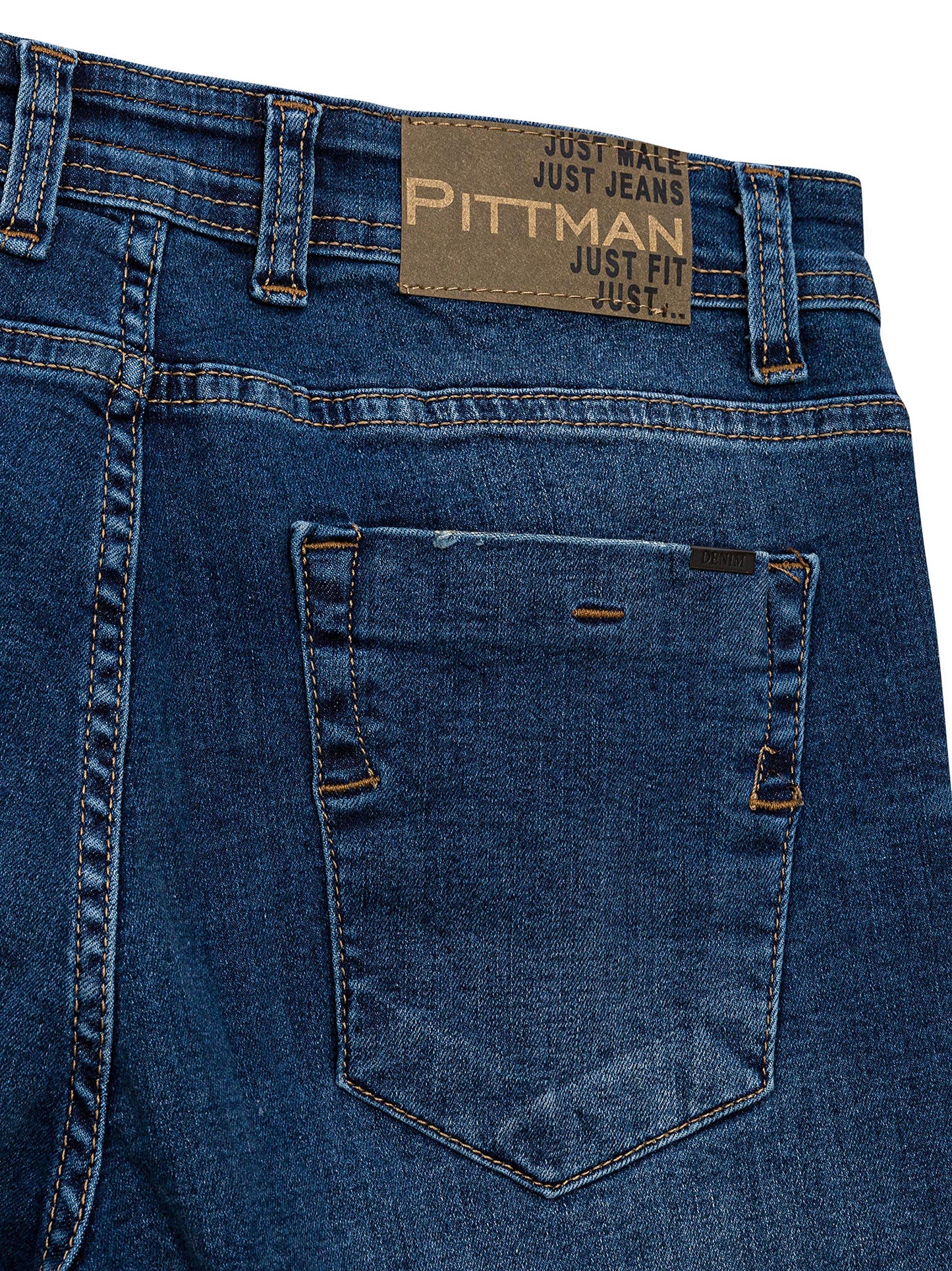 PITTMAN Men's Ragner Slim Fit Jeans