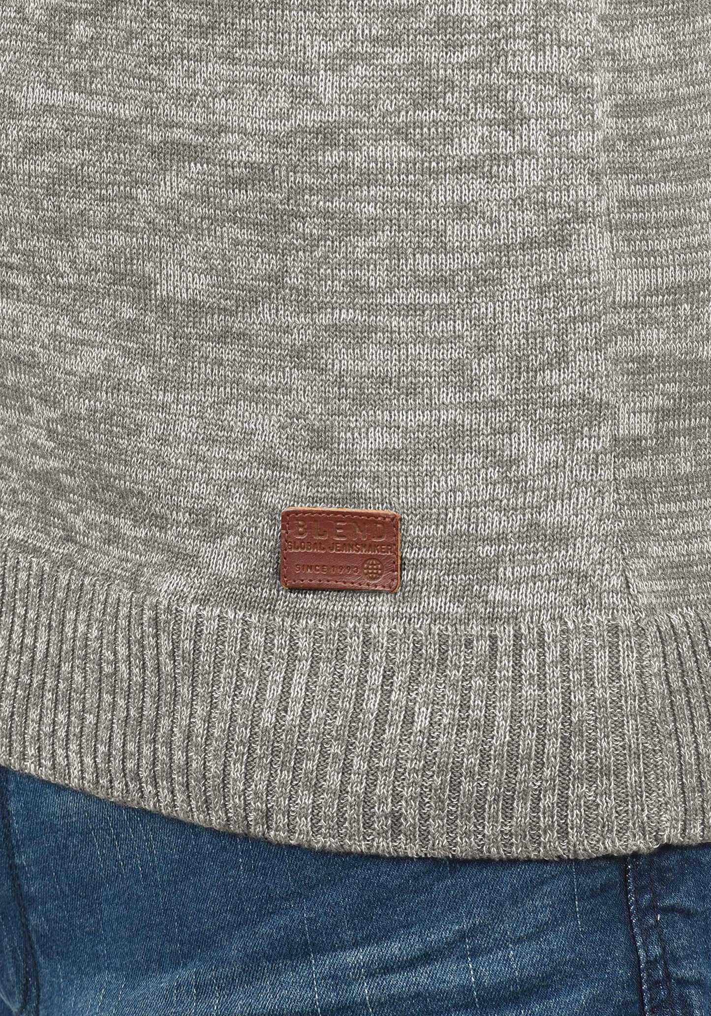 Blend BHDansel Men’s Fine Knit V-Neck Sweater – Cotton Blend Pullover