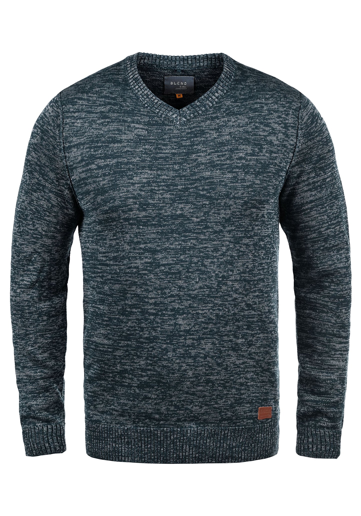 Blend BHDansel Men’s Fine Knit V-Neck Sweater – Cotton Blend Pullover