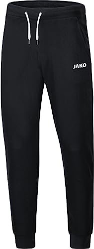 JAKO Men’s Jogging Pants Base – Organic Cotton Blend with Zipper Pockets