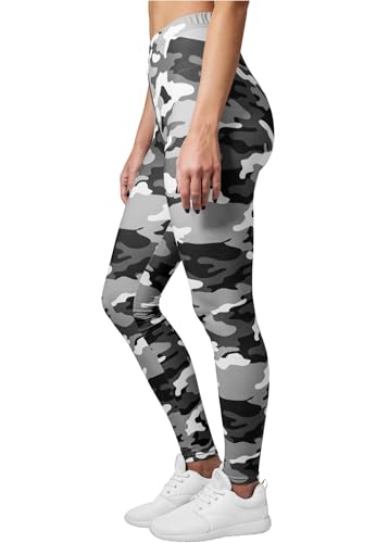 Urban Classics Women’s Camo Leggings – High-Waist Yoga & Fitness Pants