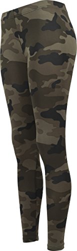 Urban Classics Women’s Camo Leggings – High-Waist Yoga & Fitness Pants