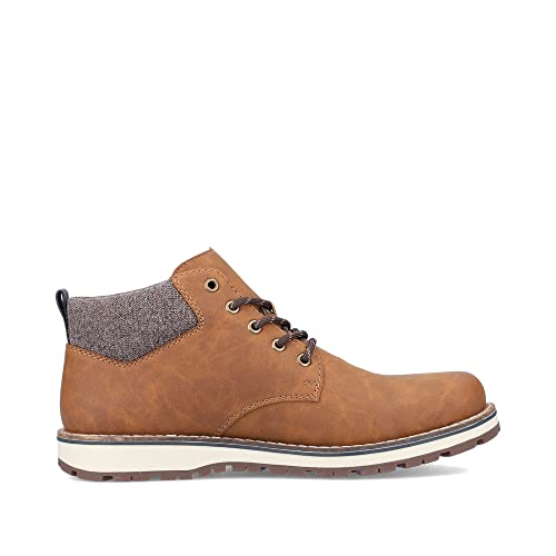 Rieker Men’s Lace-Up Ankle Boots 38419