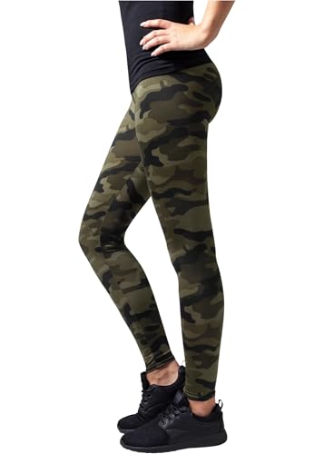 Urban Classics Women’s Camo Leggings – High-Waist Yoga & Fitness Pants