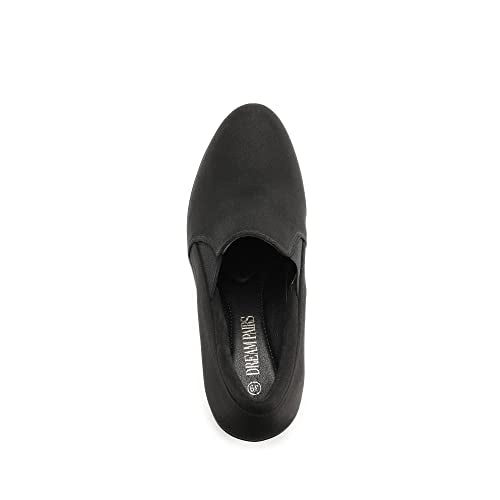 DREAM PAIRS Women's Dress Pumps with Low Block Heel
